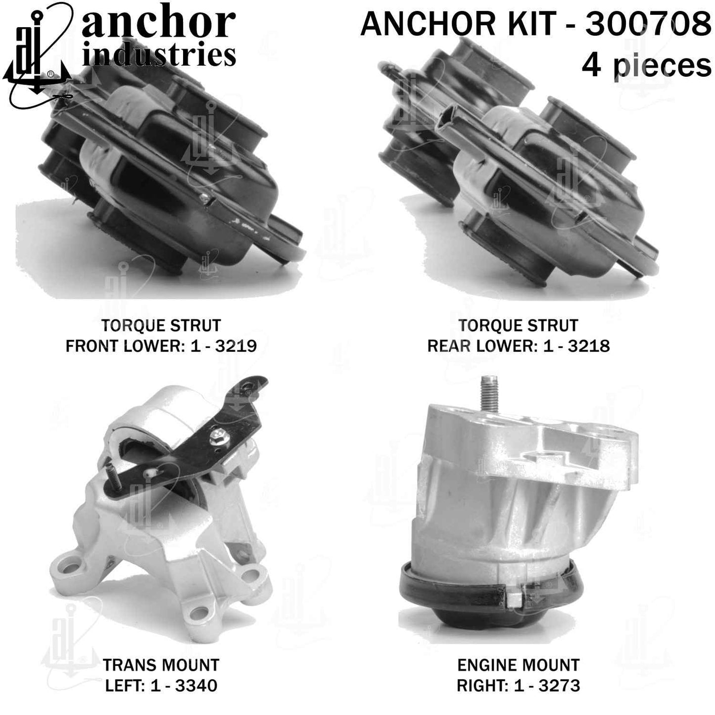 Anchor Engine Mount Kit 300708