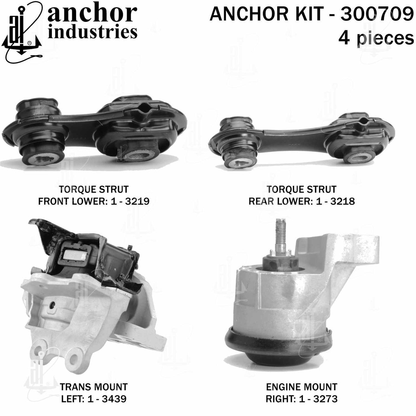 Anchor Engine Mount Kit 300709