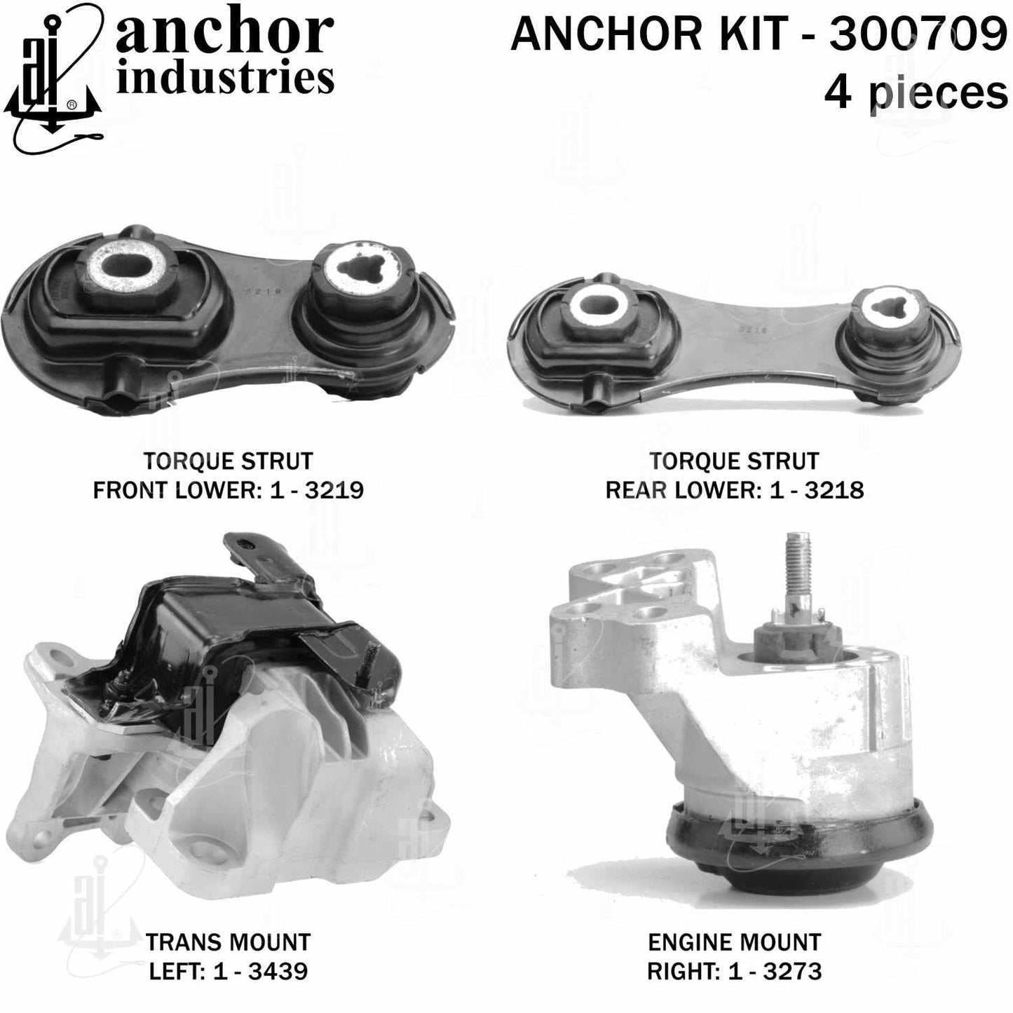 Anchor Engine Mount Kit 300709