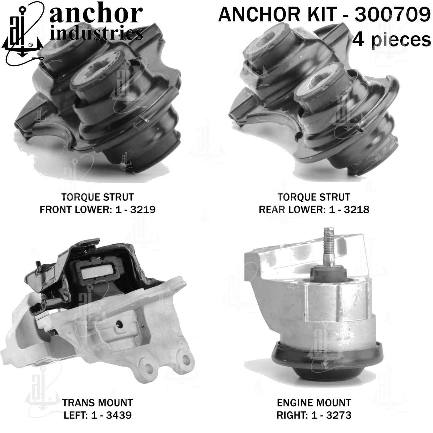 Anchor Engine Mount Kit 300709