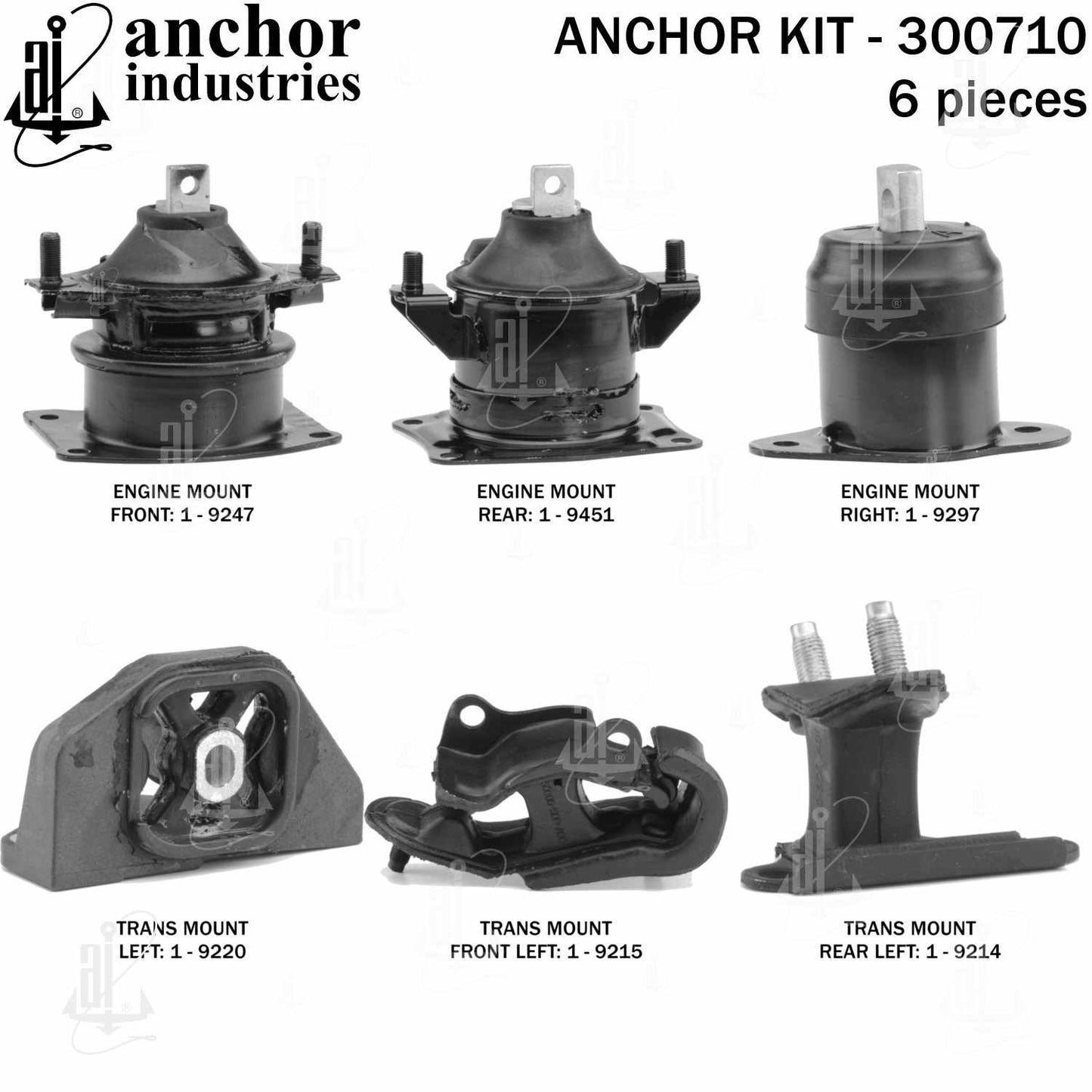 Anchor Engine Mount Kit 300710