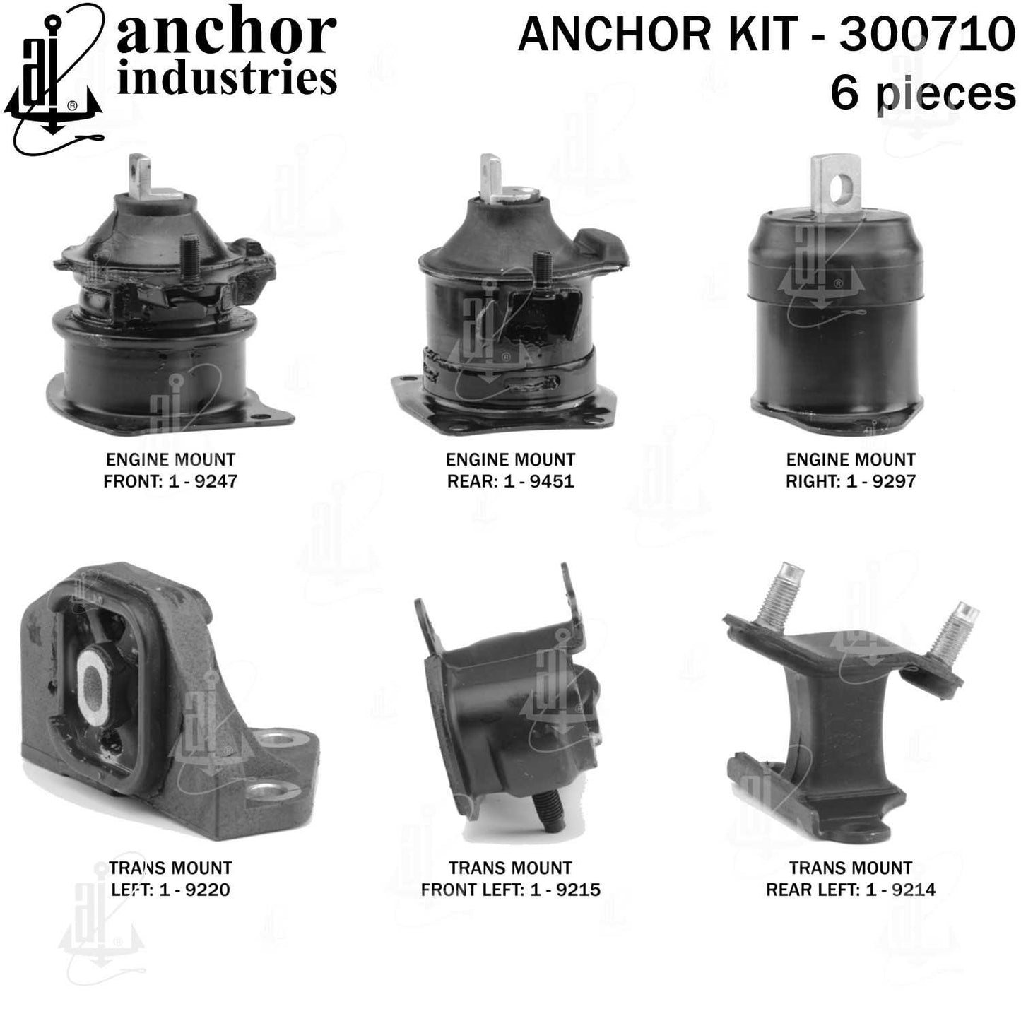 Anchor Engine Mount Kit 300710