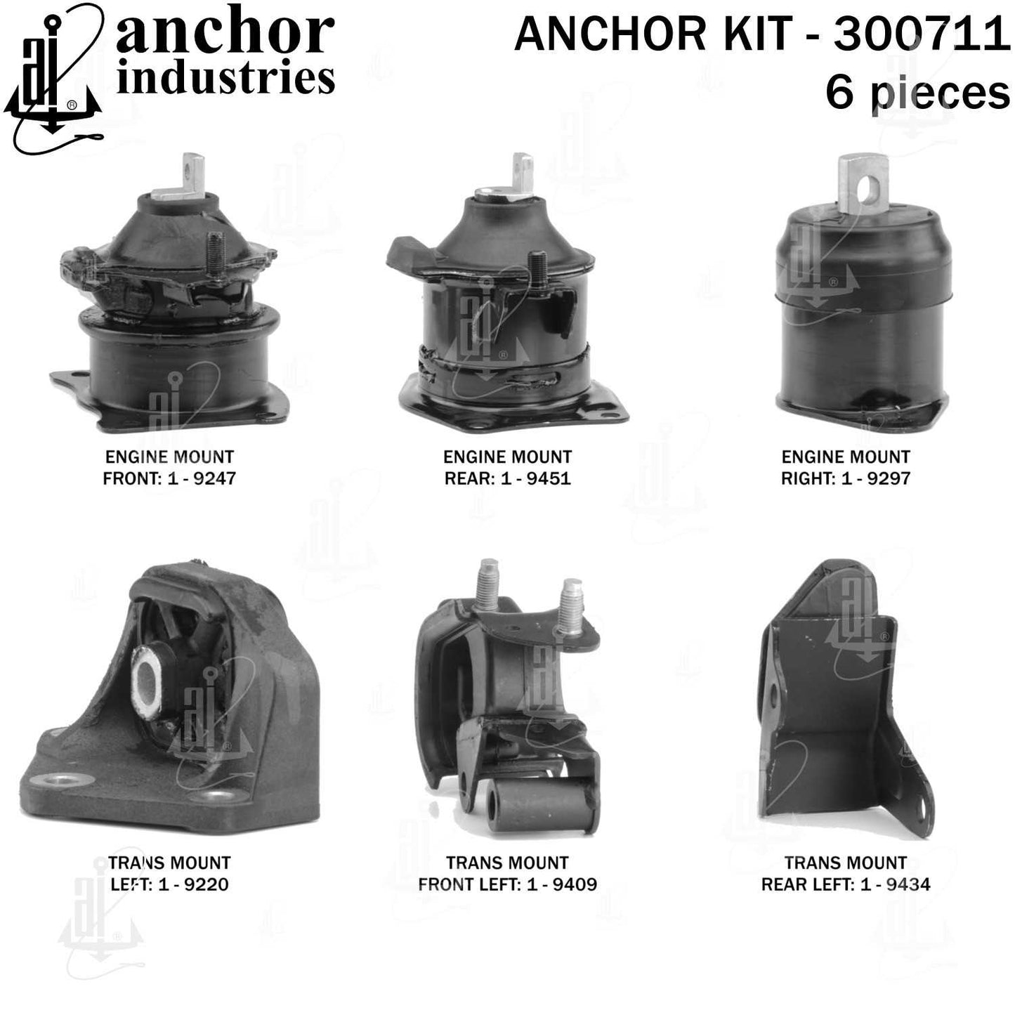 Anchor Engine Mount Kit 300711
