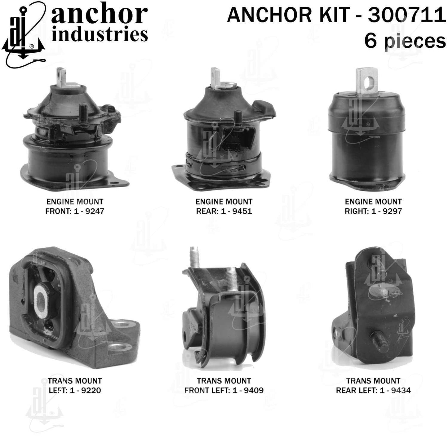 Anchor Engine Mount Kit 300711