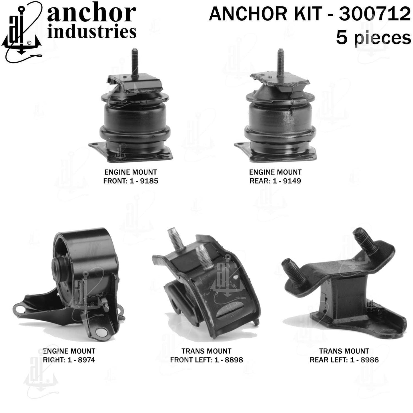 Anchor Engine Mount Kit 300712