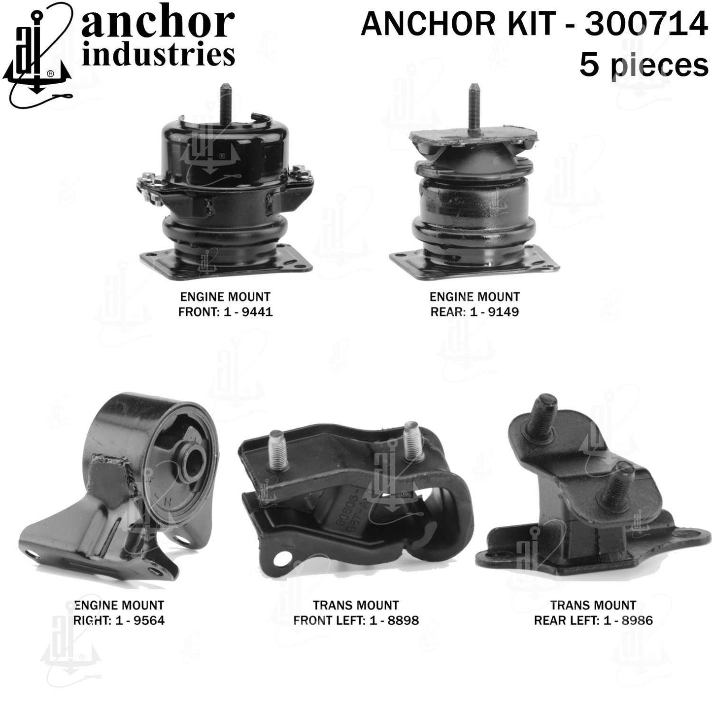 Anchor Engine Mount Kit 300714