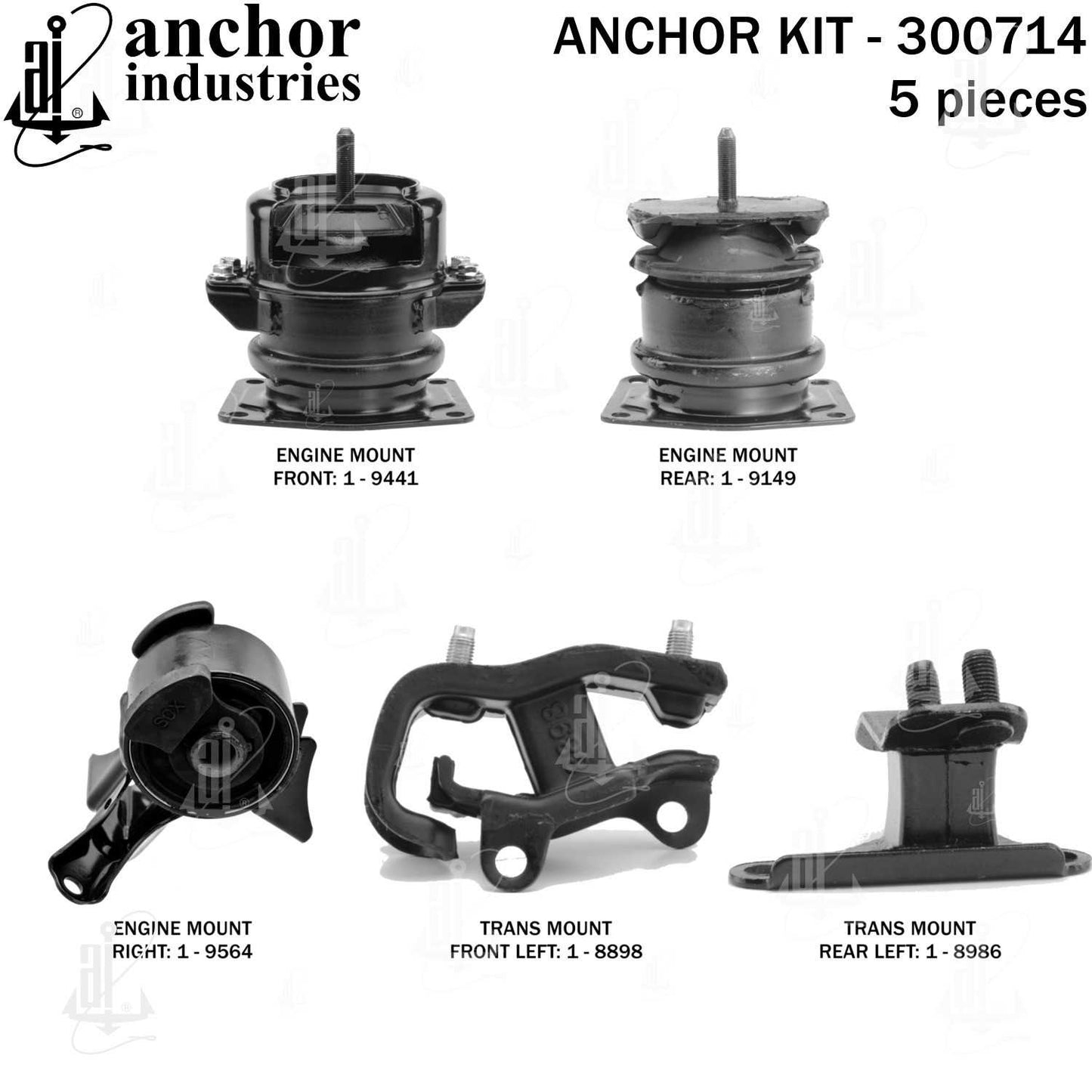 Anchor Engine Mount Kit 300714