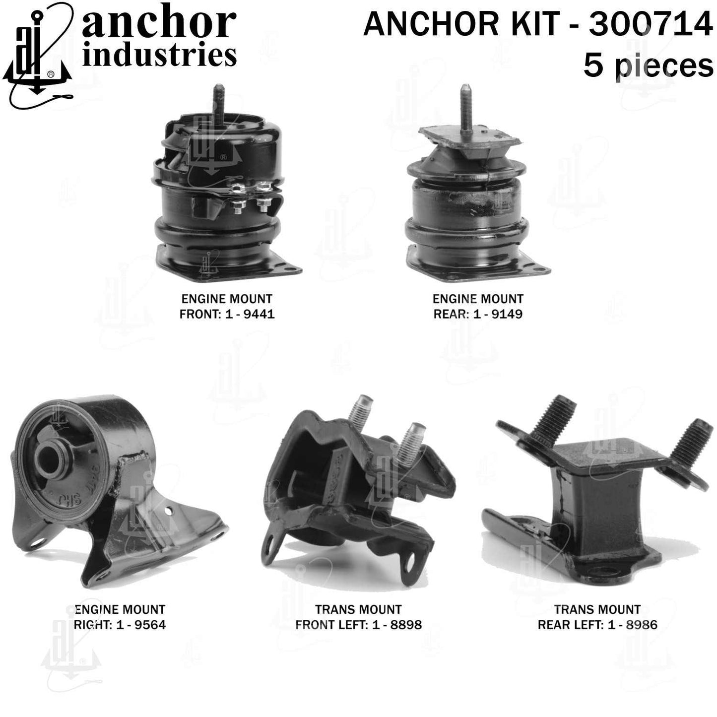 Anchor Engine Mount Kit 300714
