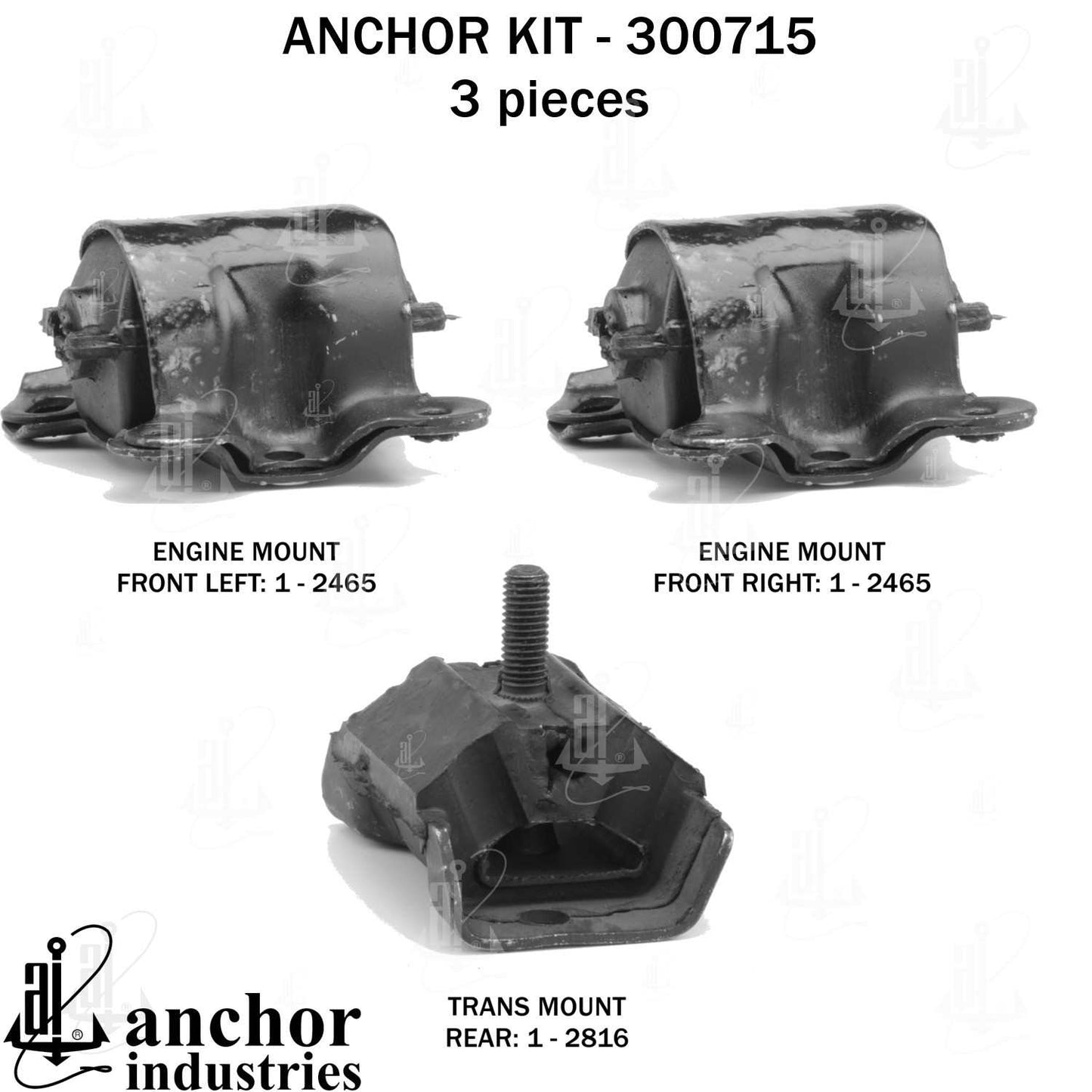 Anchor Engine Mount Kit 300715