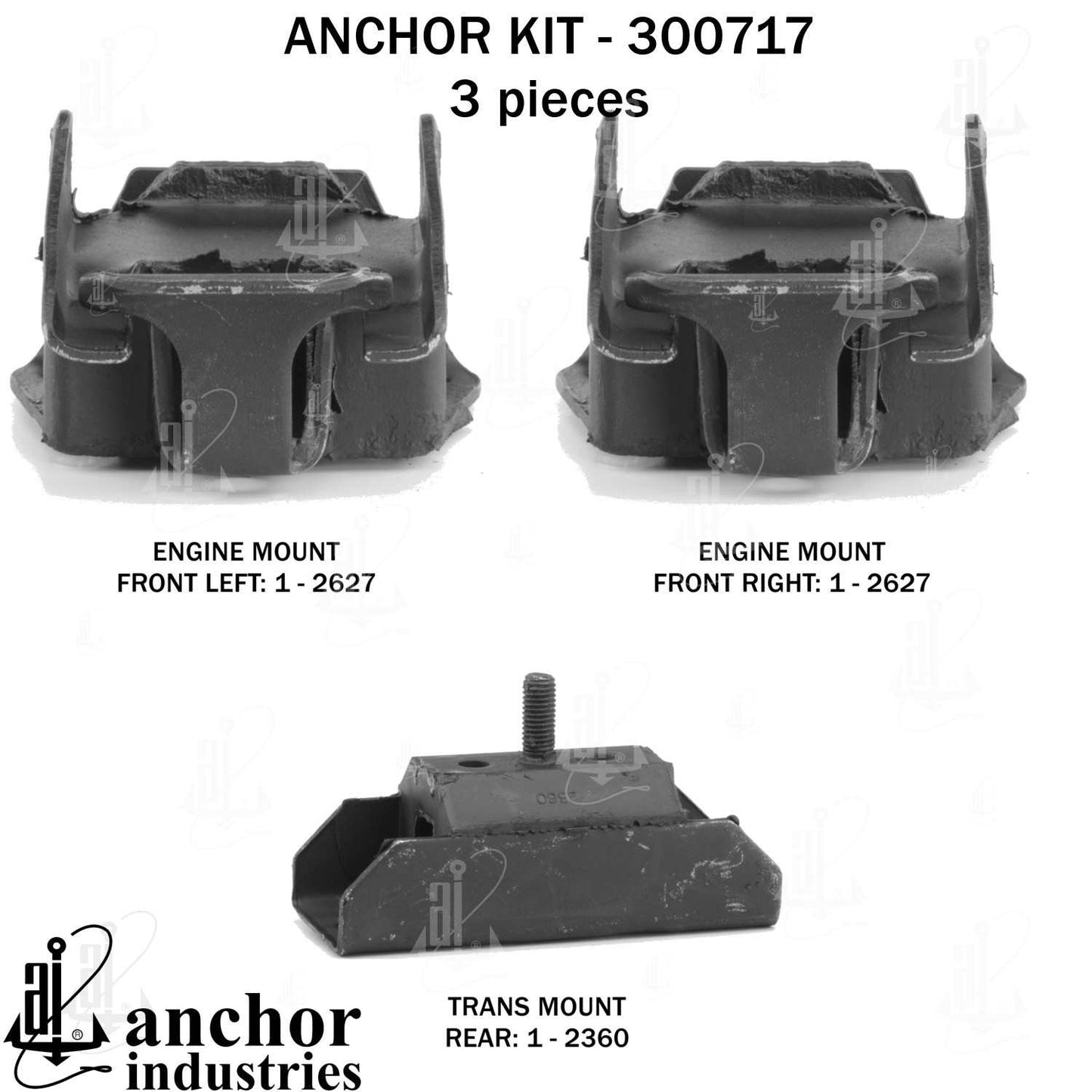 Anchor Engine Mount Kit 300717