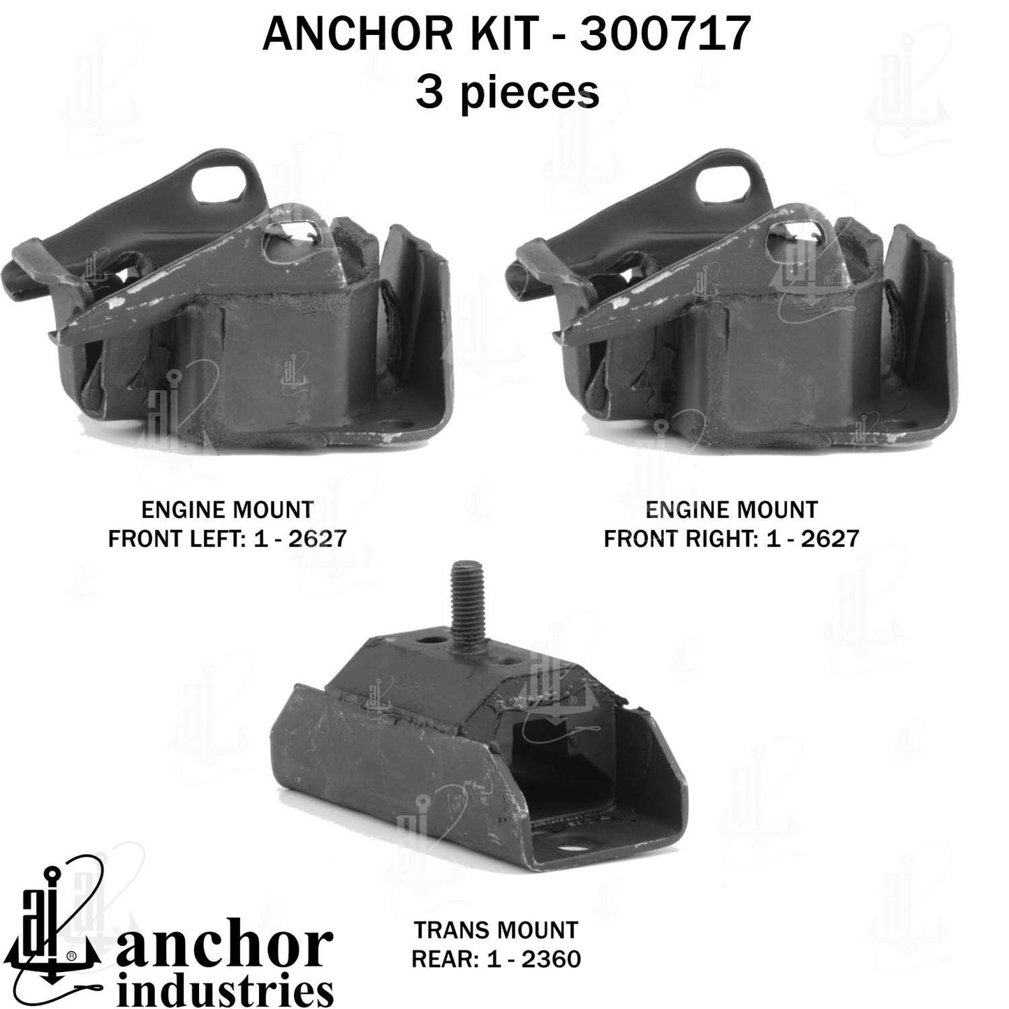 Anchor Engine Mount Kit 300717