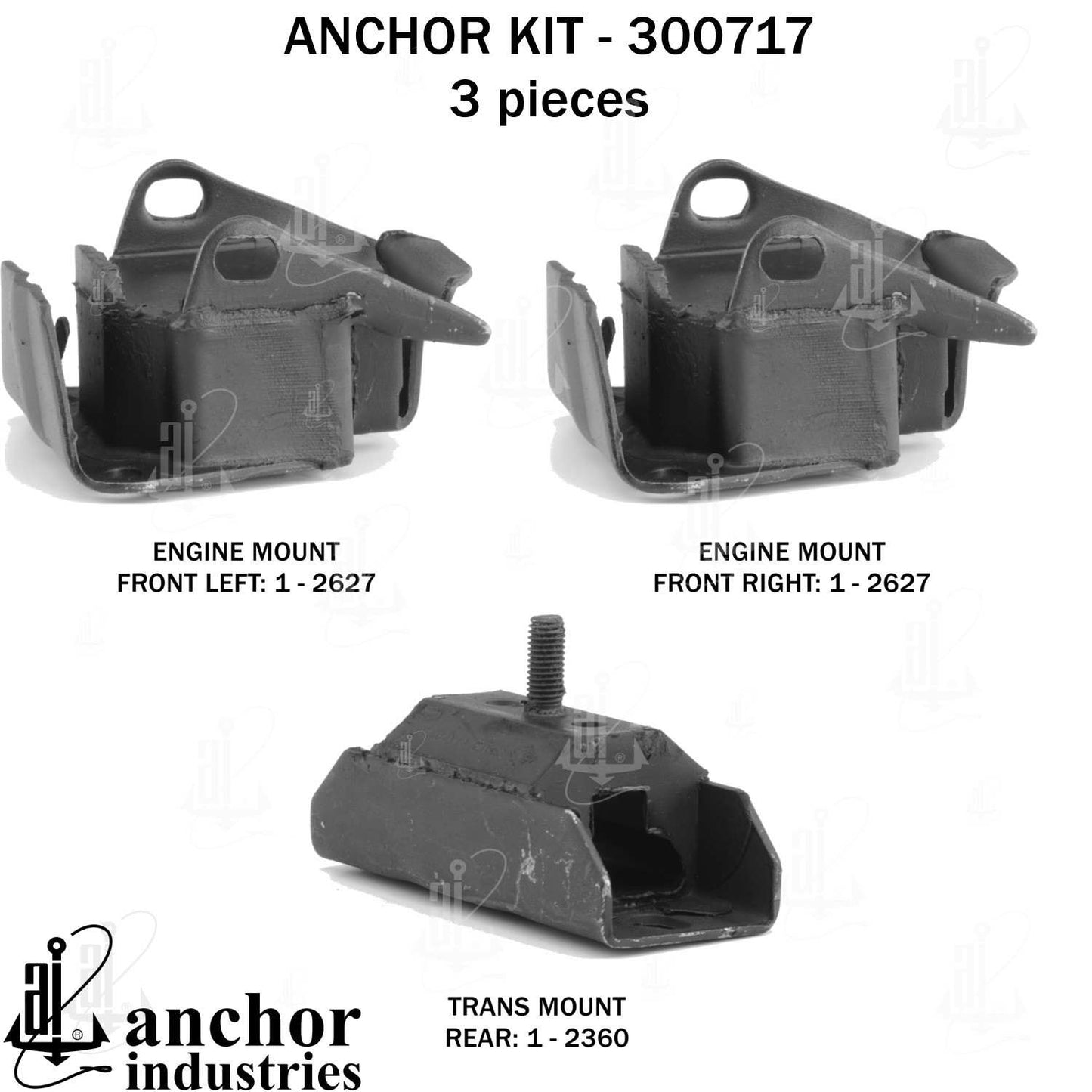 Anchor Engine Mount Kit 300717