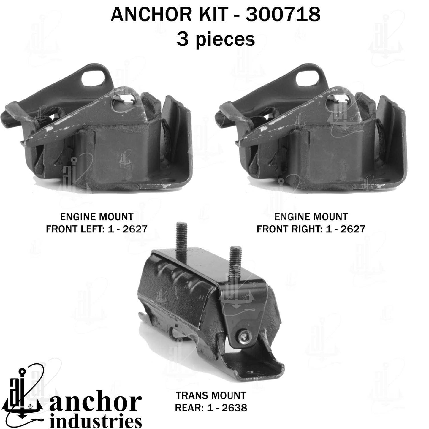 Anchor Engine Mount Kit 300718