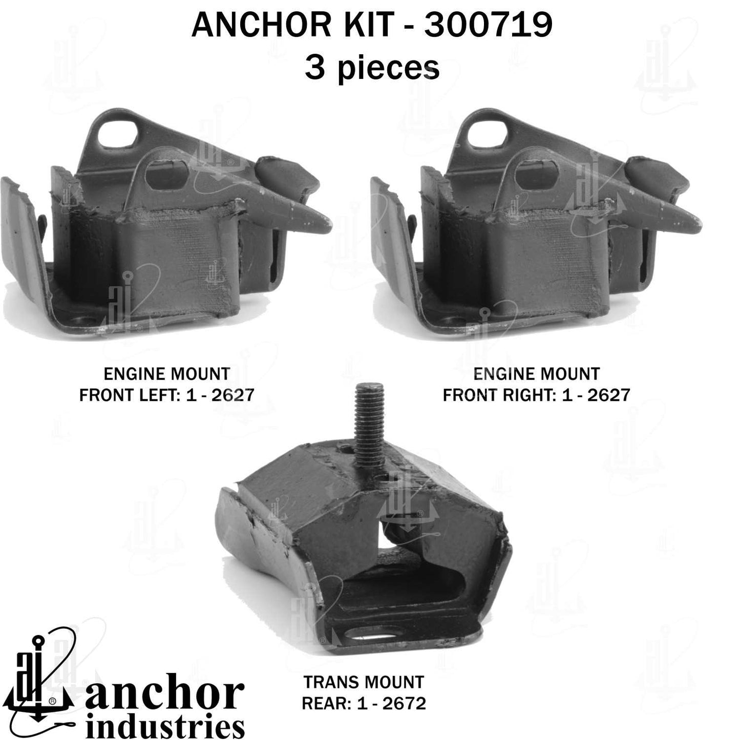Anchor Engine Mount Kit 300719