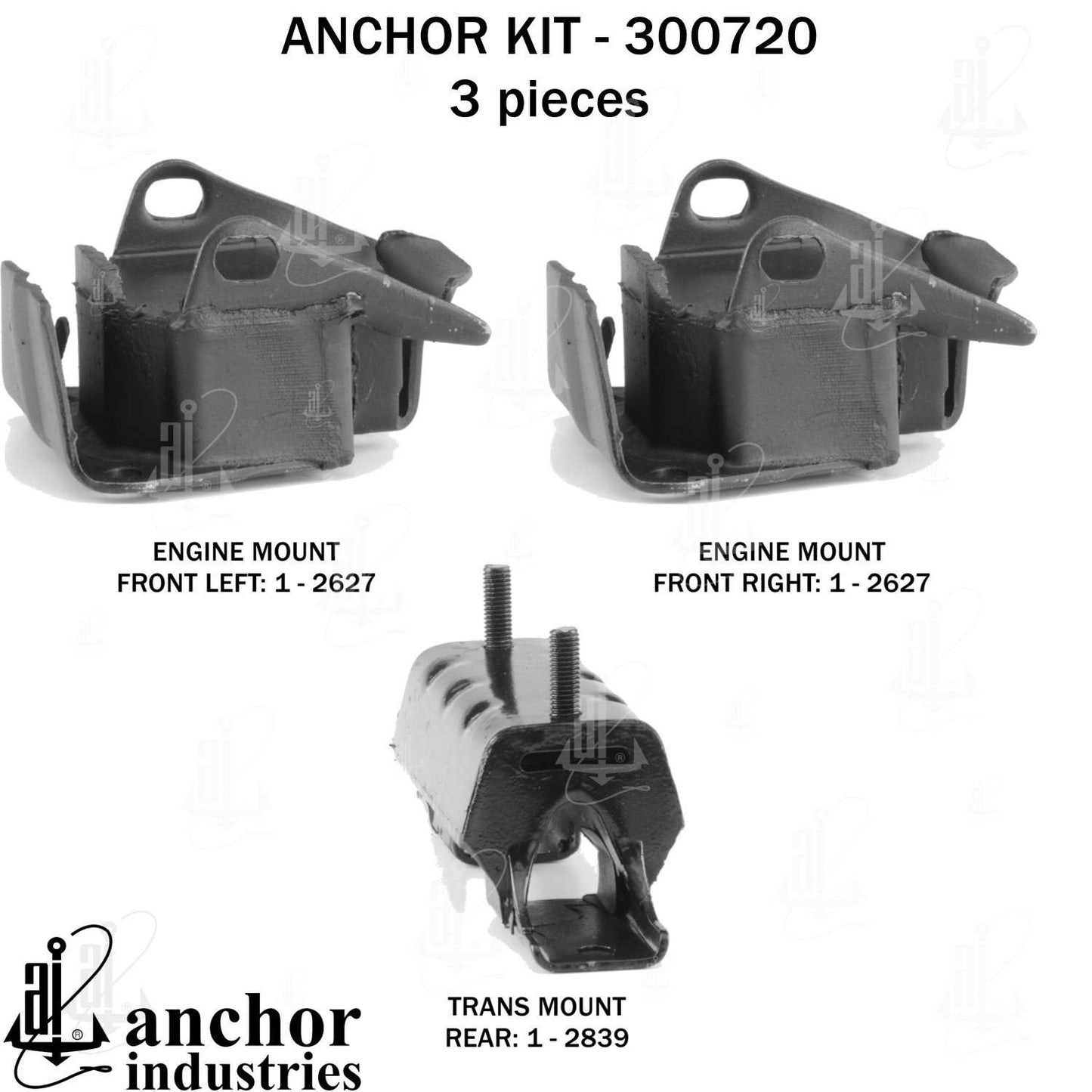 Anchor Engine Mount Kit 300720
