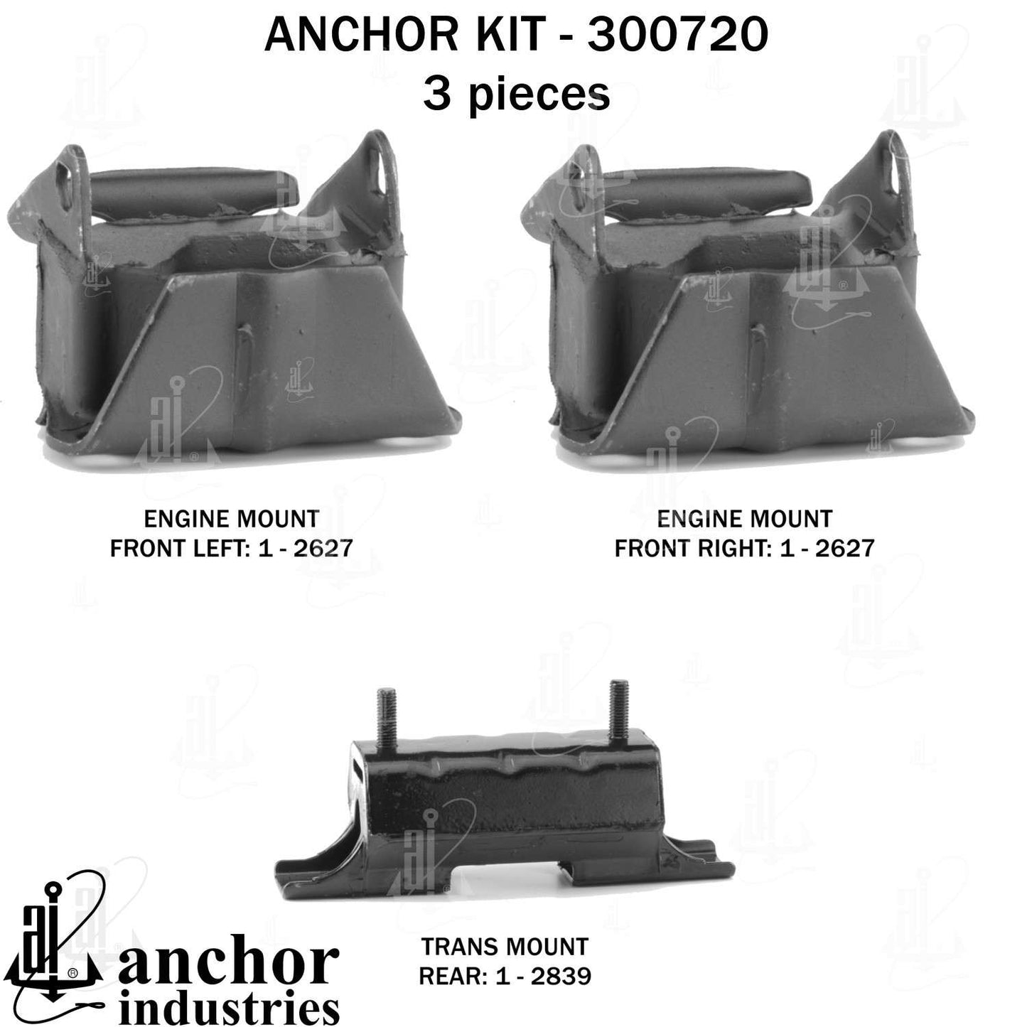 Anchor Engine Mount Kit 300720