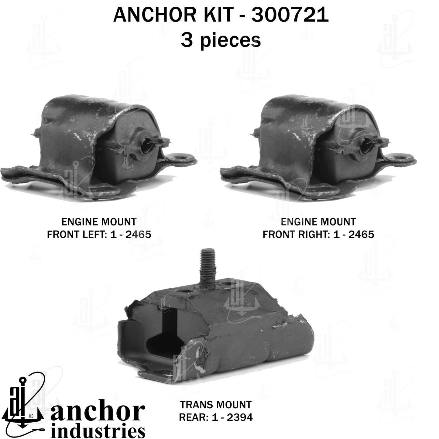 Anchor Engine Mount Kit 300721