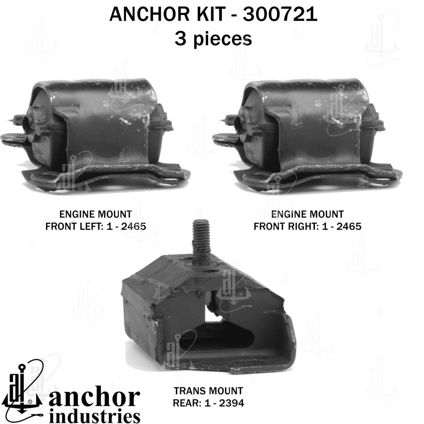 Anchor Engine Mount Kit 300721