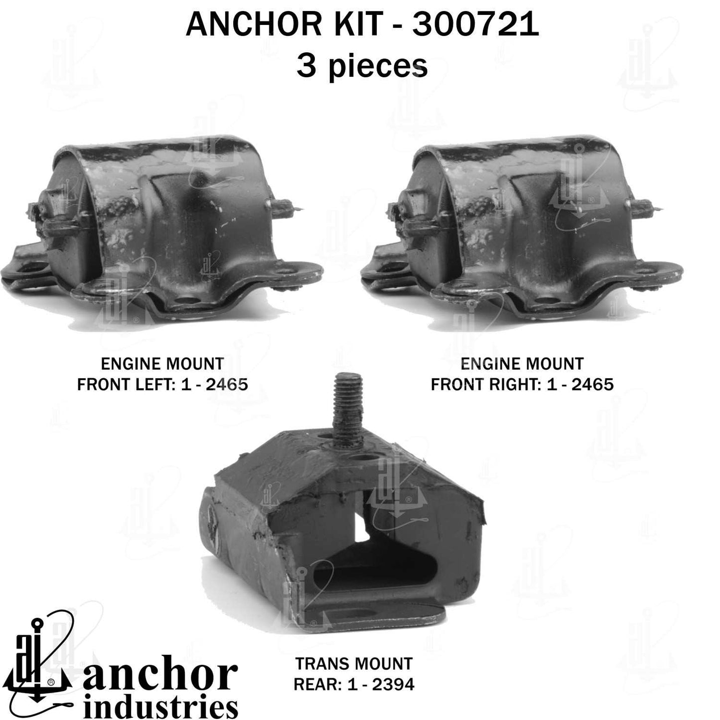 Anchor Engine Mount Kit 300721
