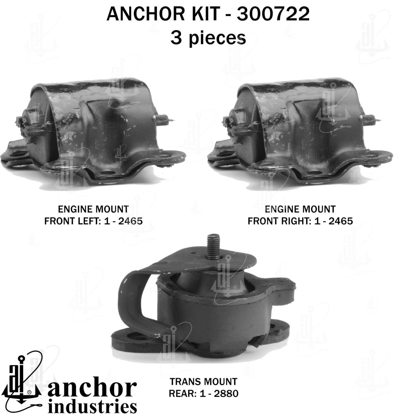 Anchor Engine Mount Kit 300722
