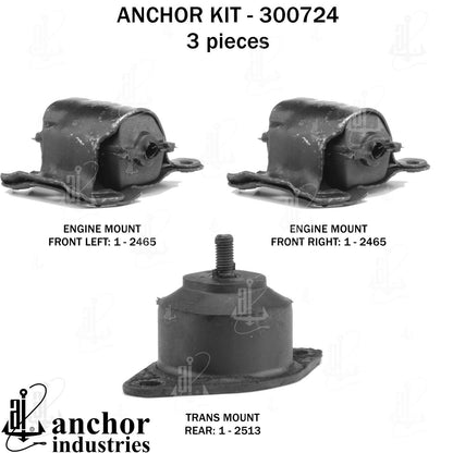Anchor Engine Mount Kit 300724