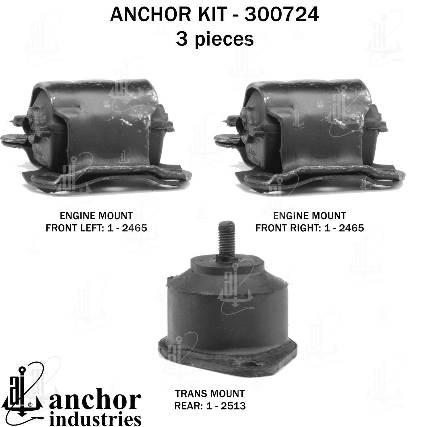 Anchor Engine Mount Kit 300724