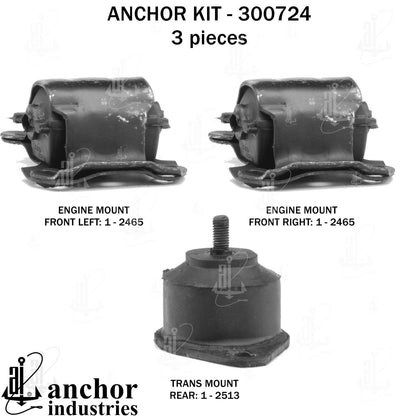Anchor Engine Mount Kit 300724