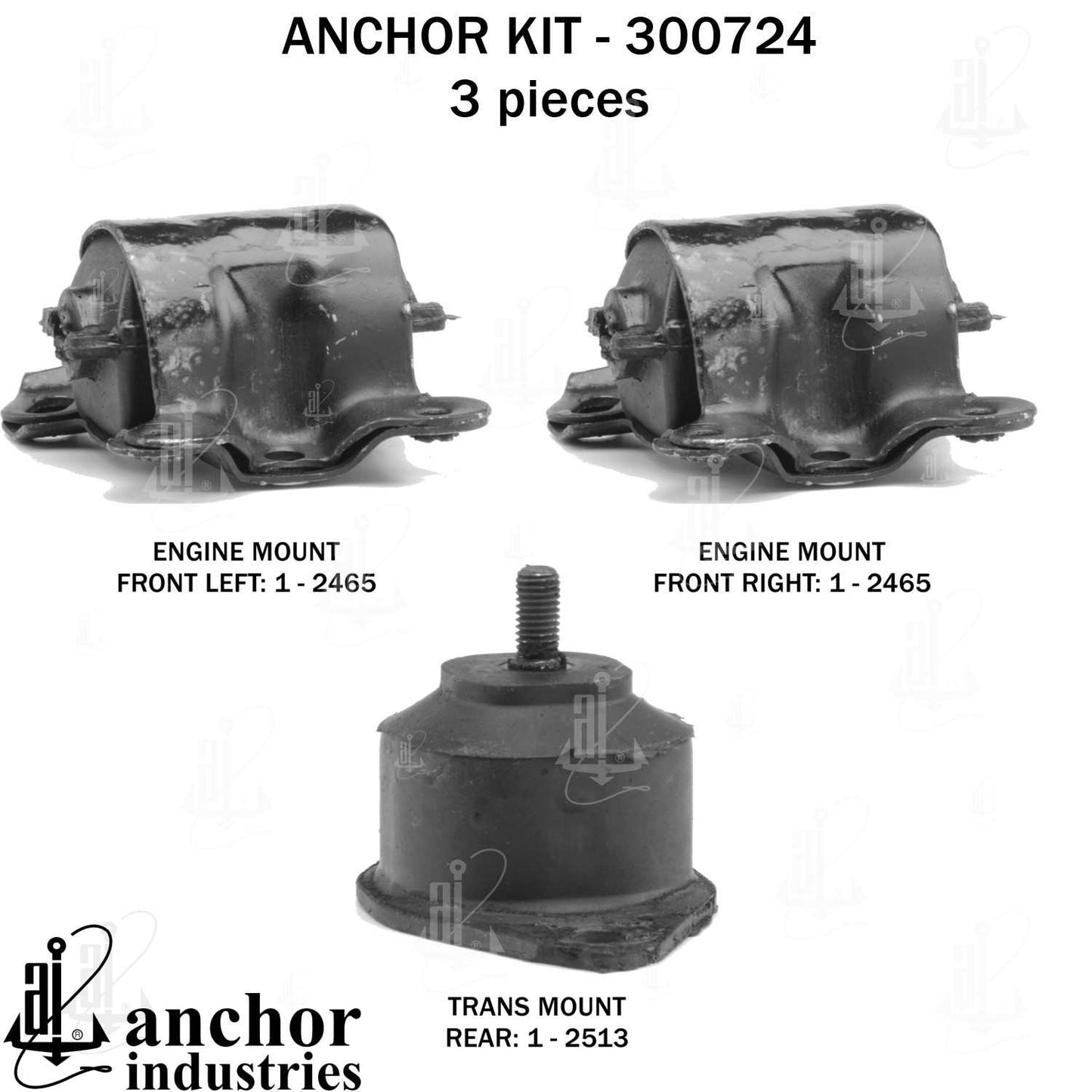 Anchor Engine Mount Kit 300724