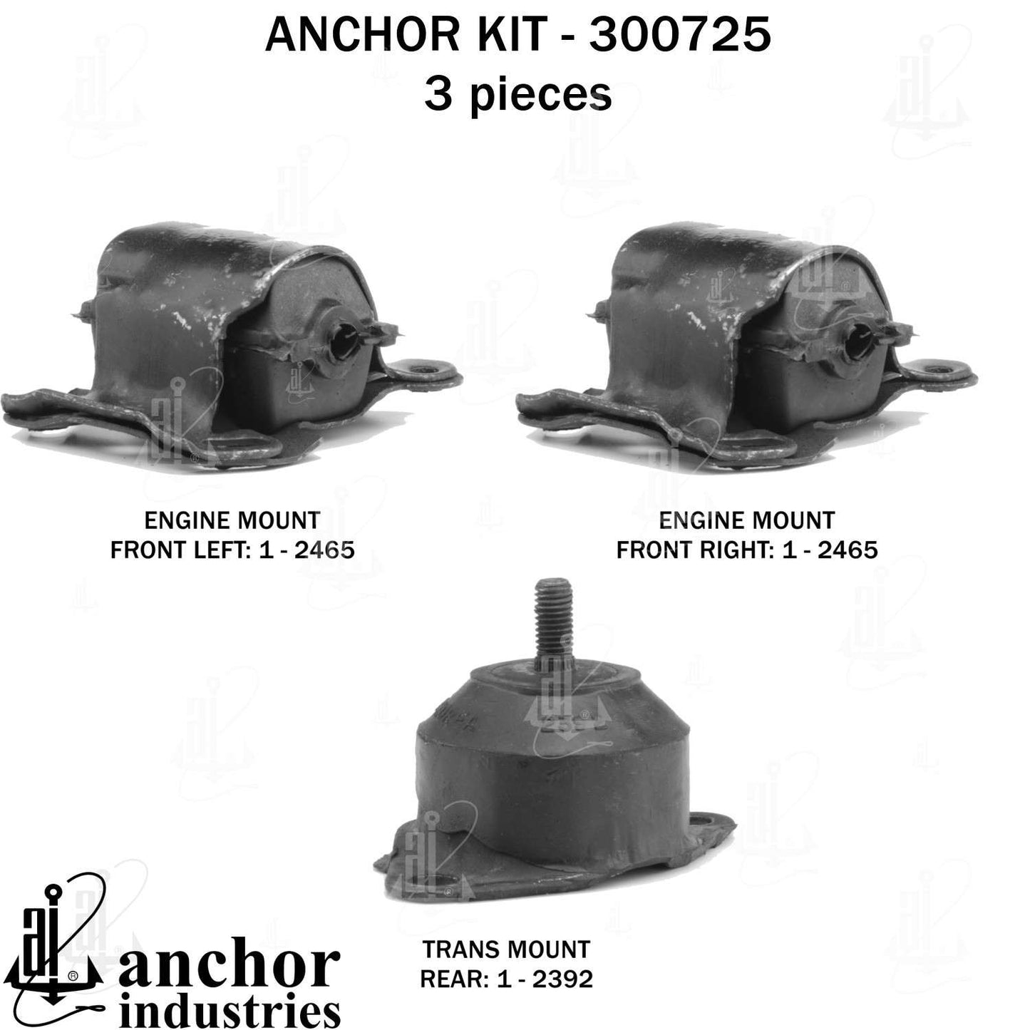 Anchor Engine Mount Kit 300725