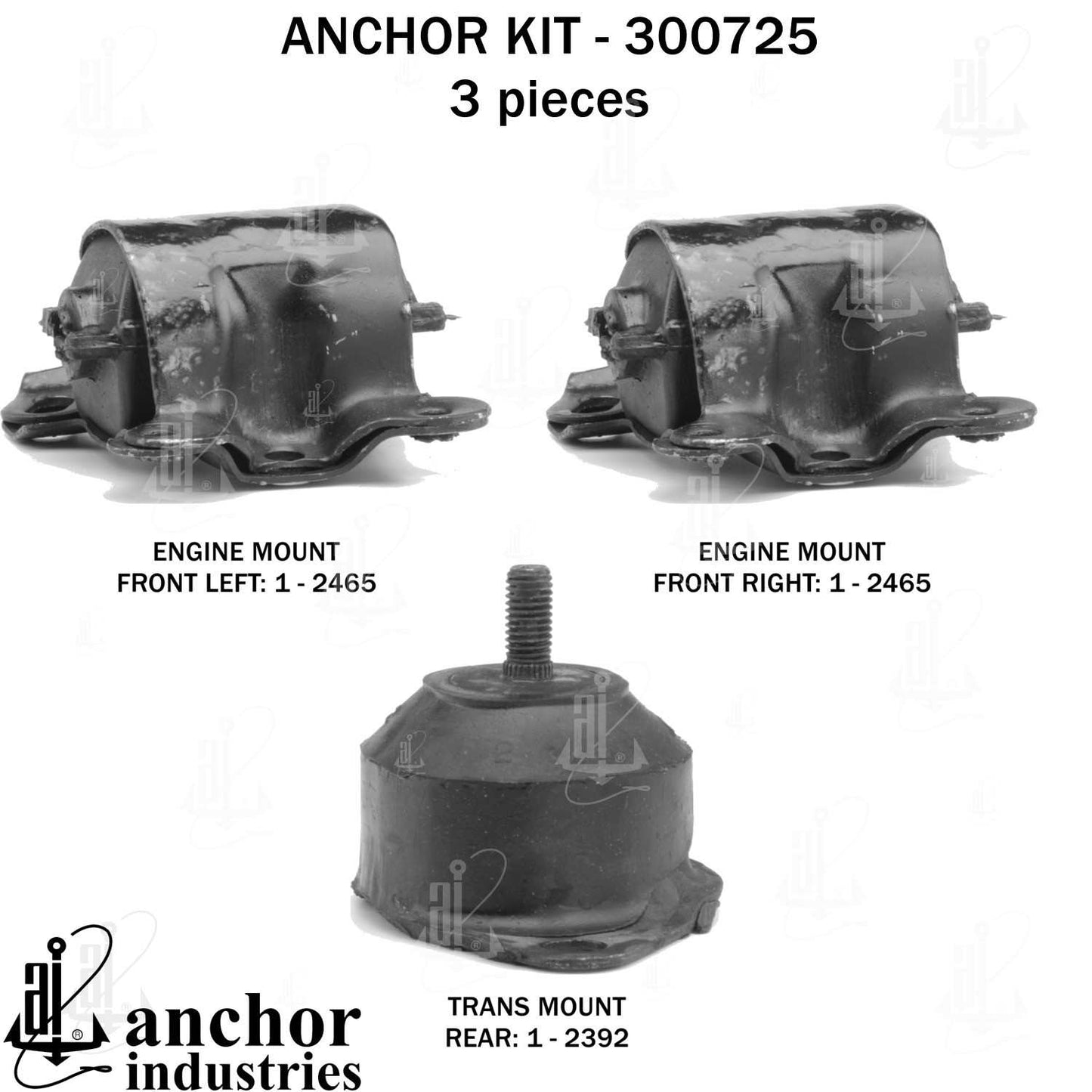 Anchor Engine Mount Kit 300725
