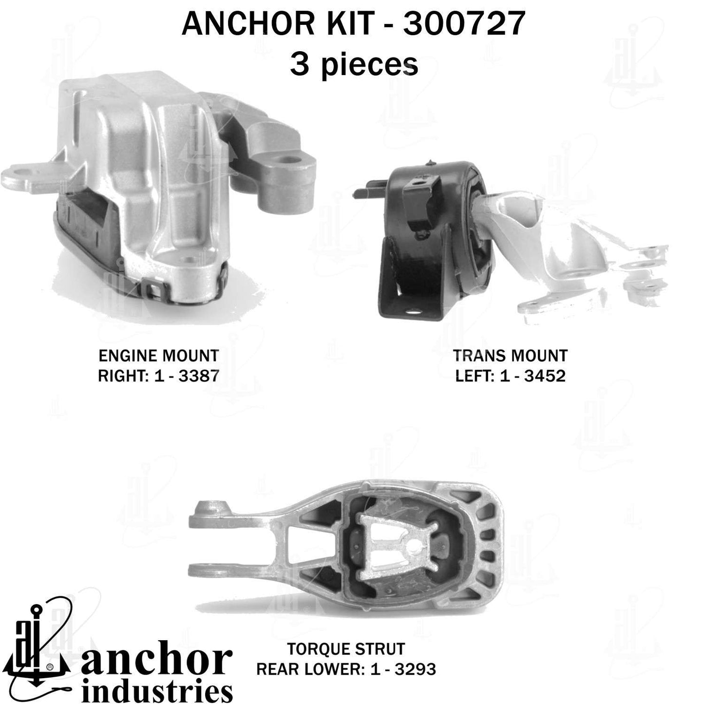 Anchor Engine Mount Kit 300727