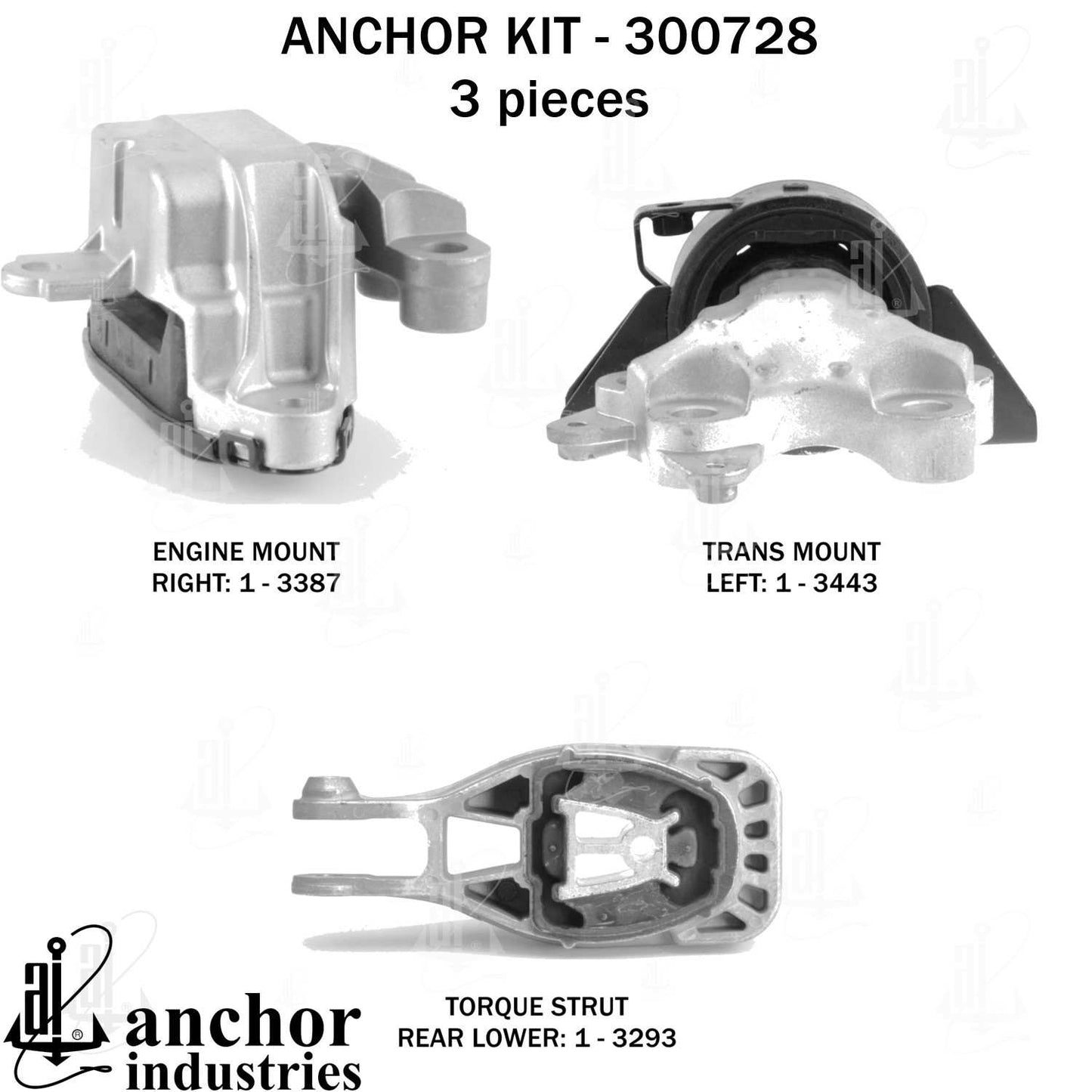 Anchor Engine Mount Kit 300728