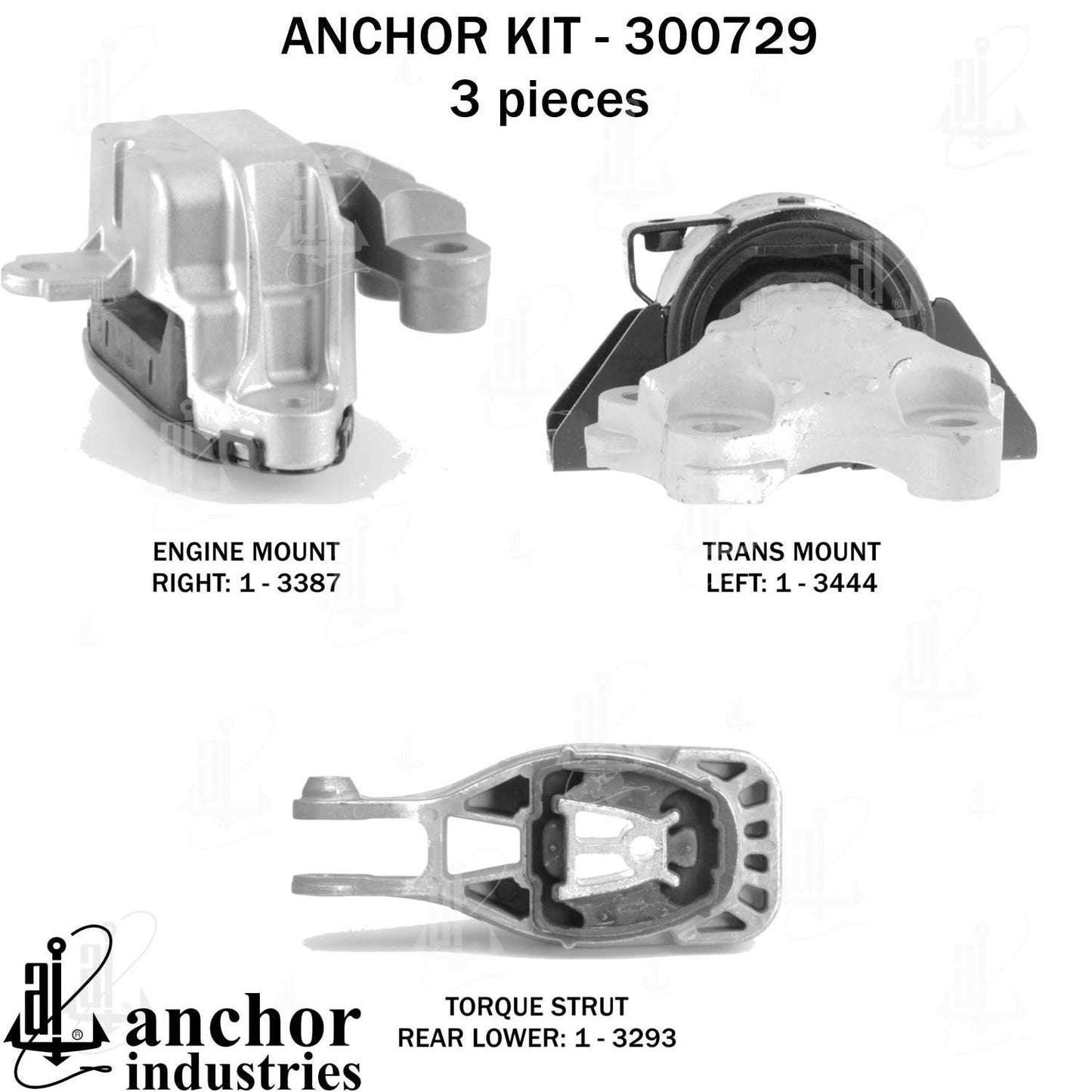 Anchor Engine Mount Kit 300729