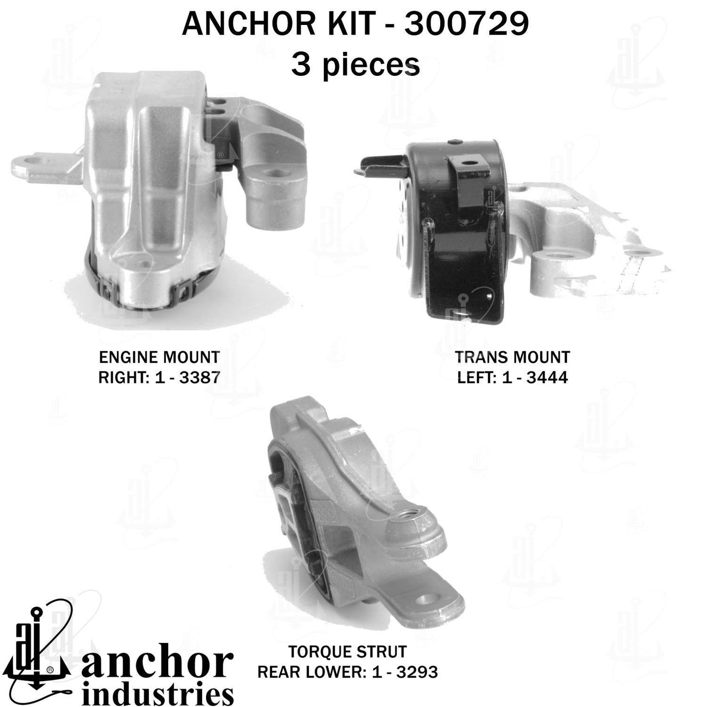 Anchor Engine Mount Kit 300729