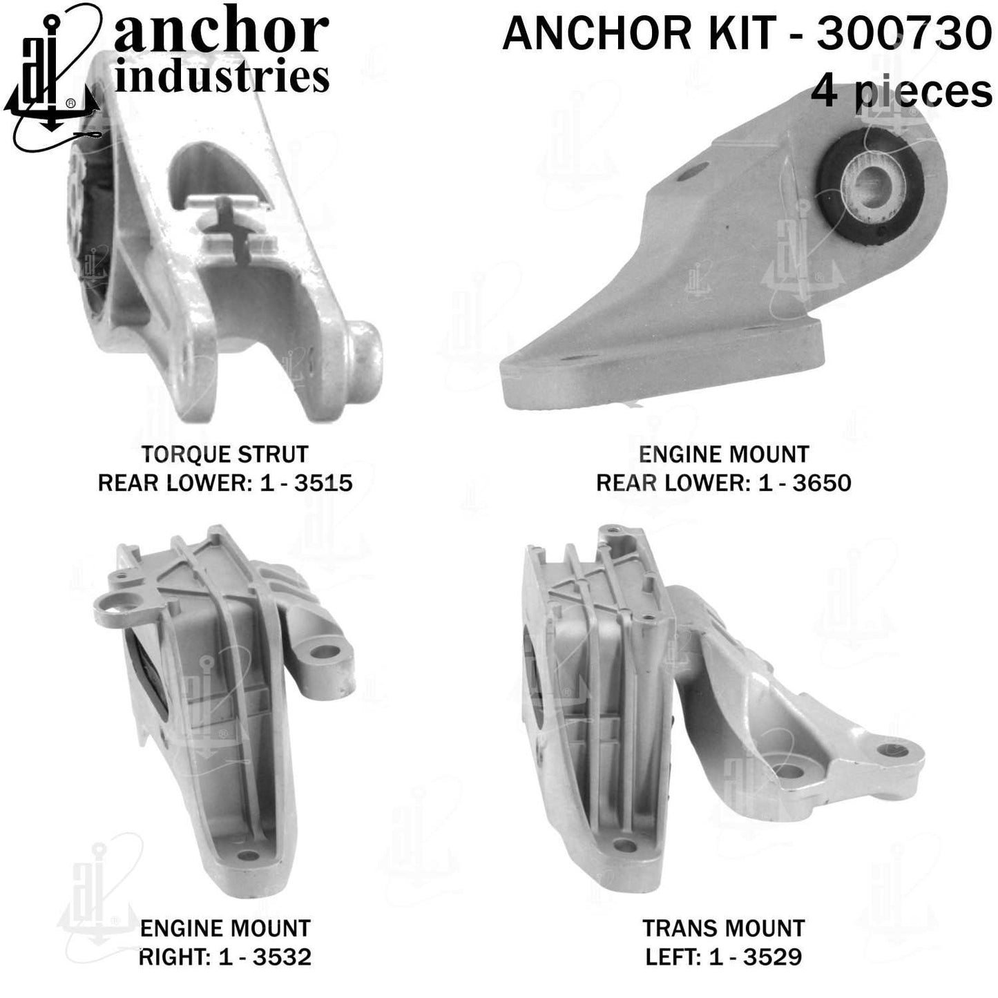 Anchor Engine Mount Kit 300730