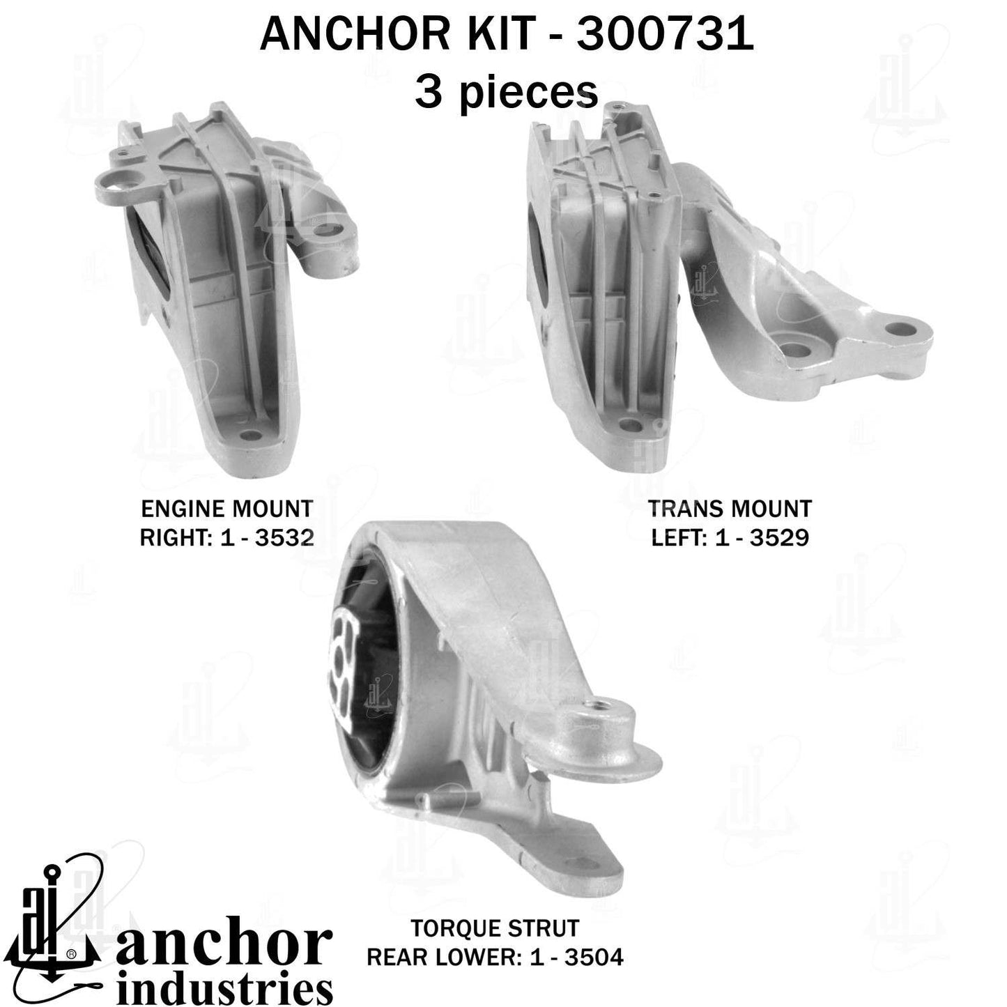 Anchor Engine Mount Kit 300731