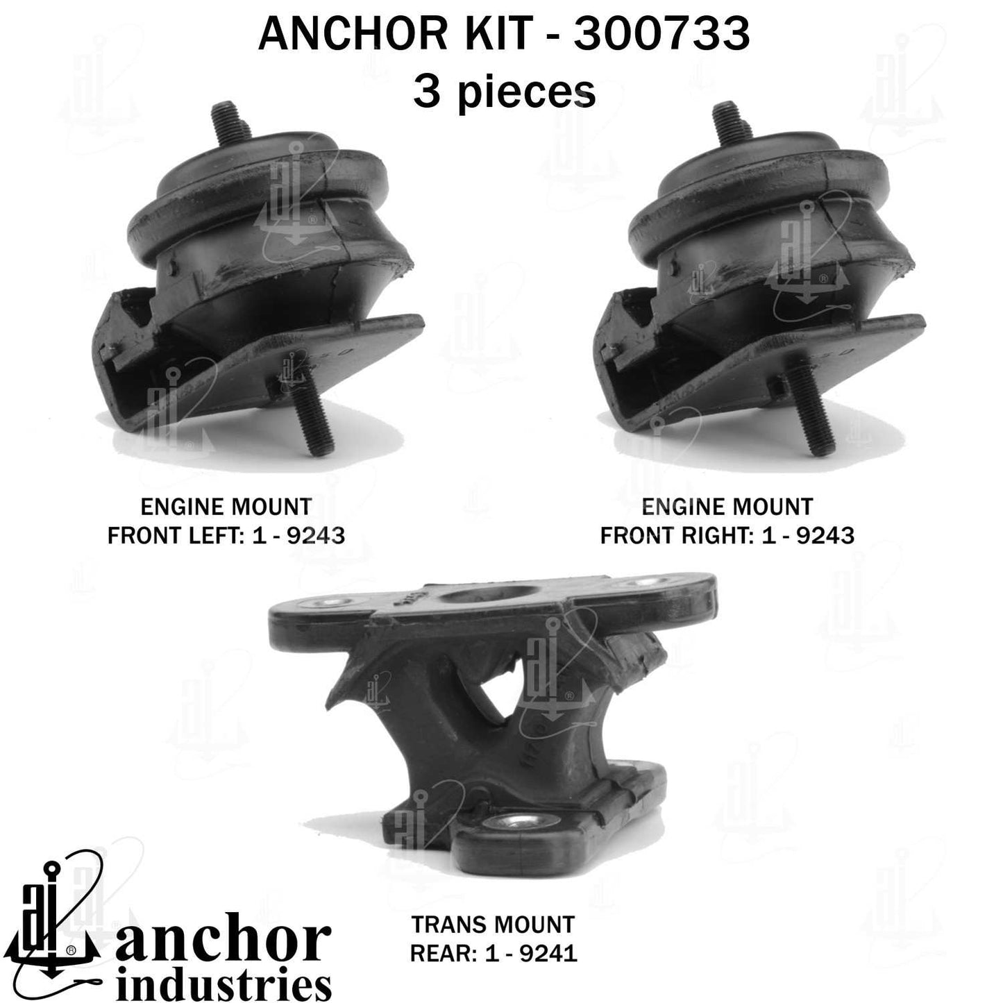 Anchor Engine Mount Kit 300733