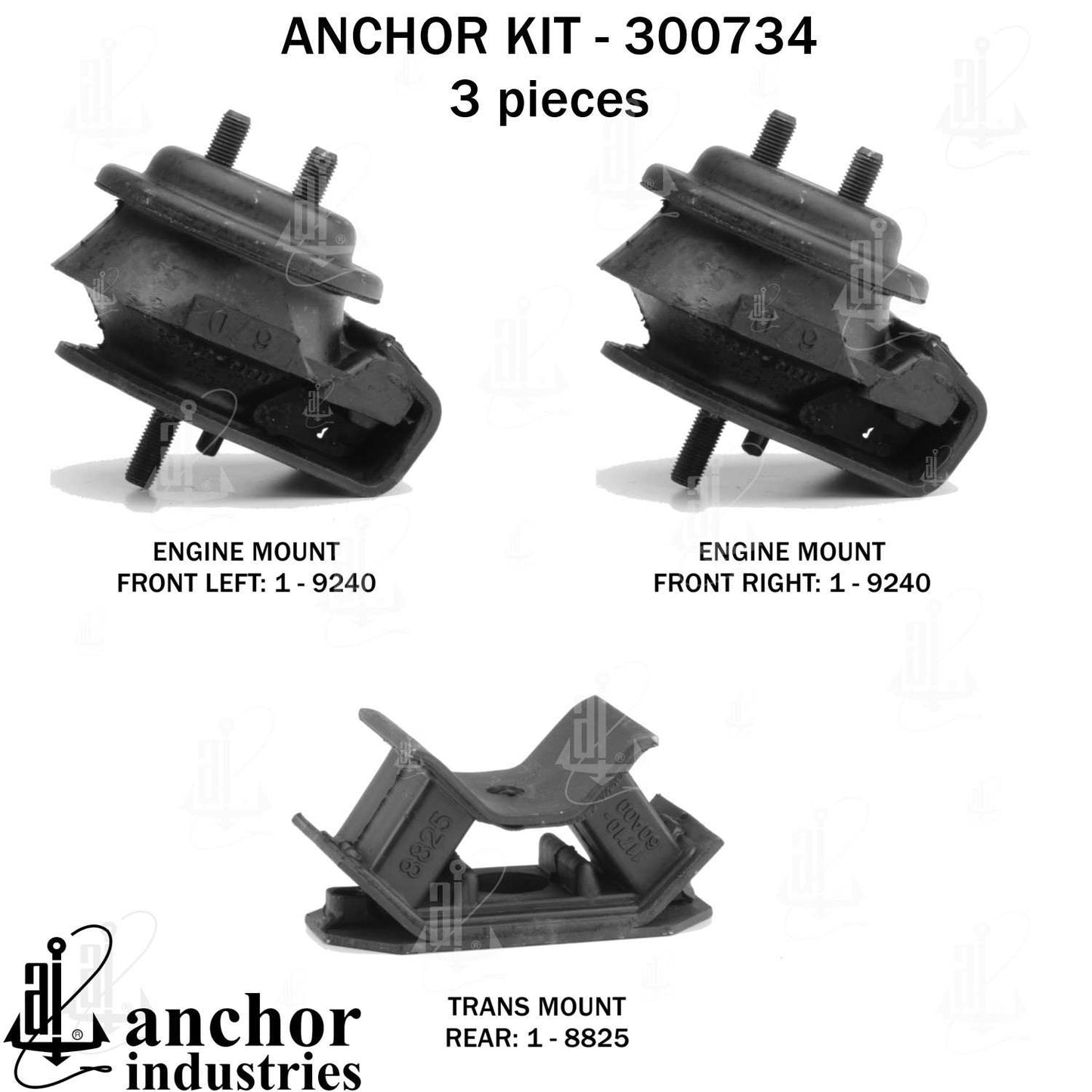 Anchor Engine Mount Kit 300734