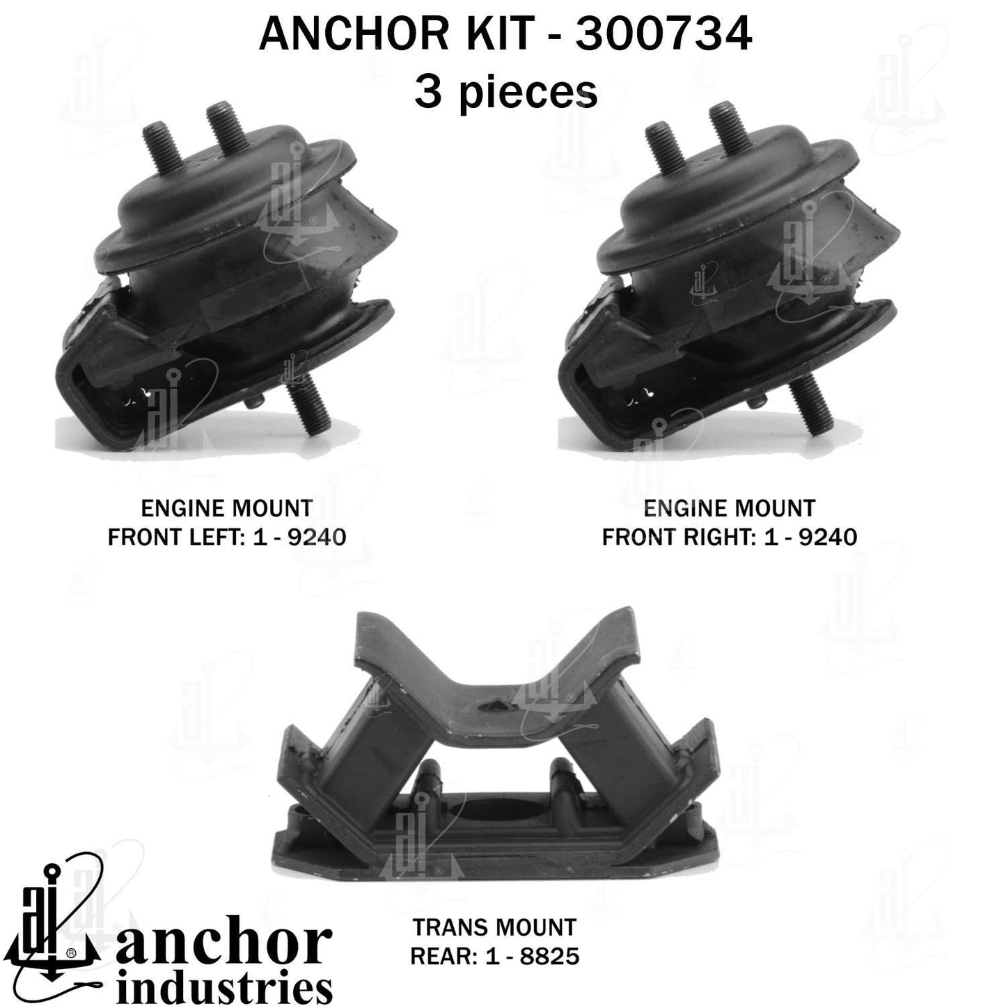 Anchor Engine Mount Kit 300734