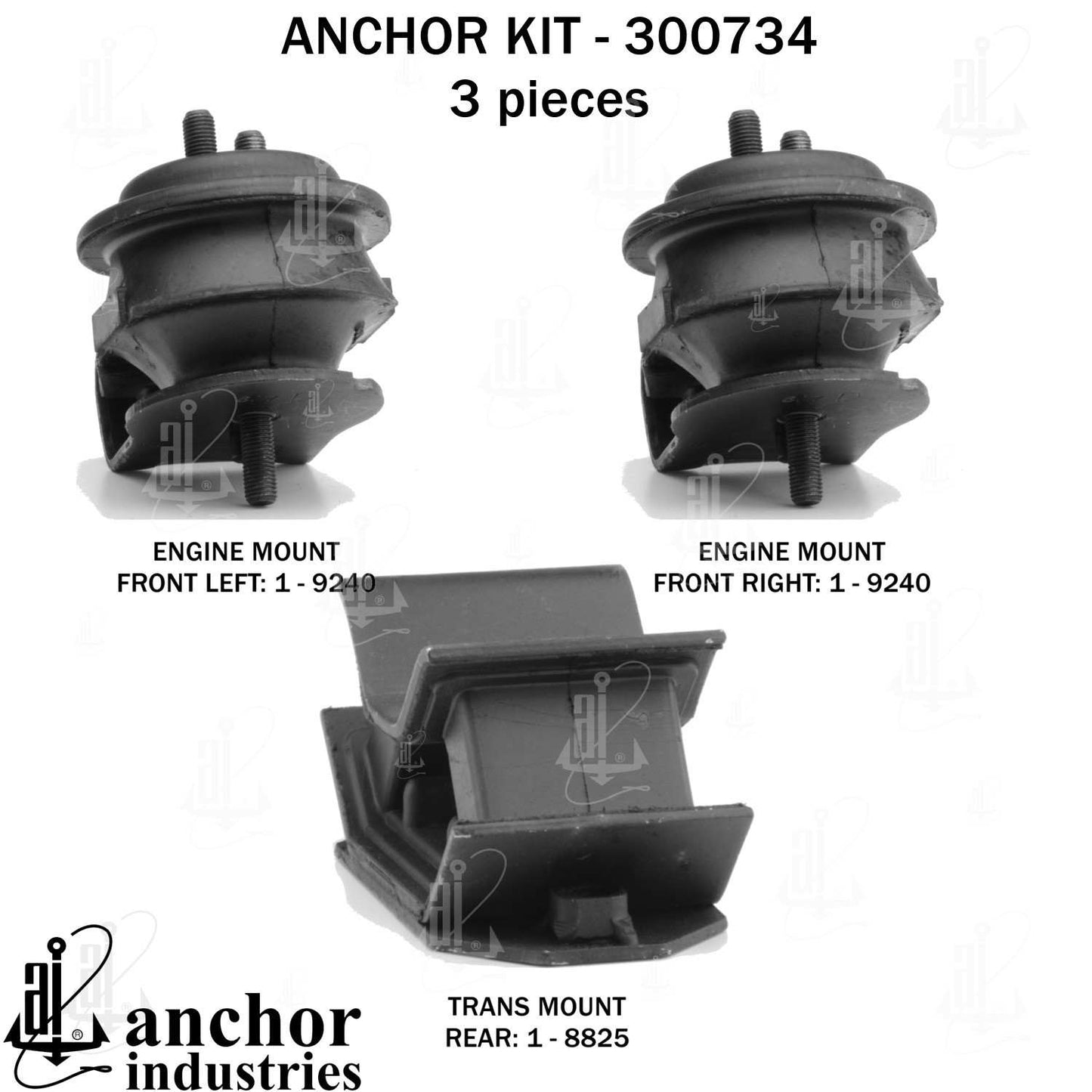 Anchor Engine Mount Kit 300734