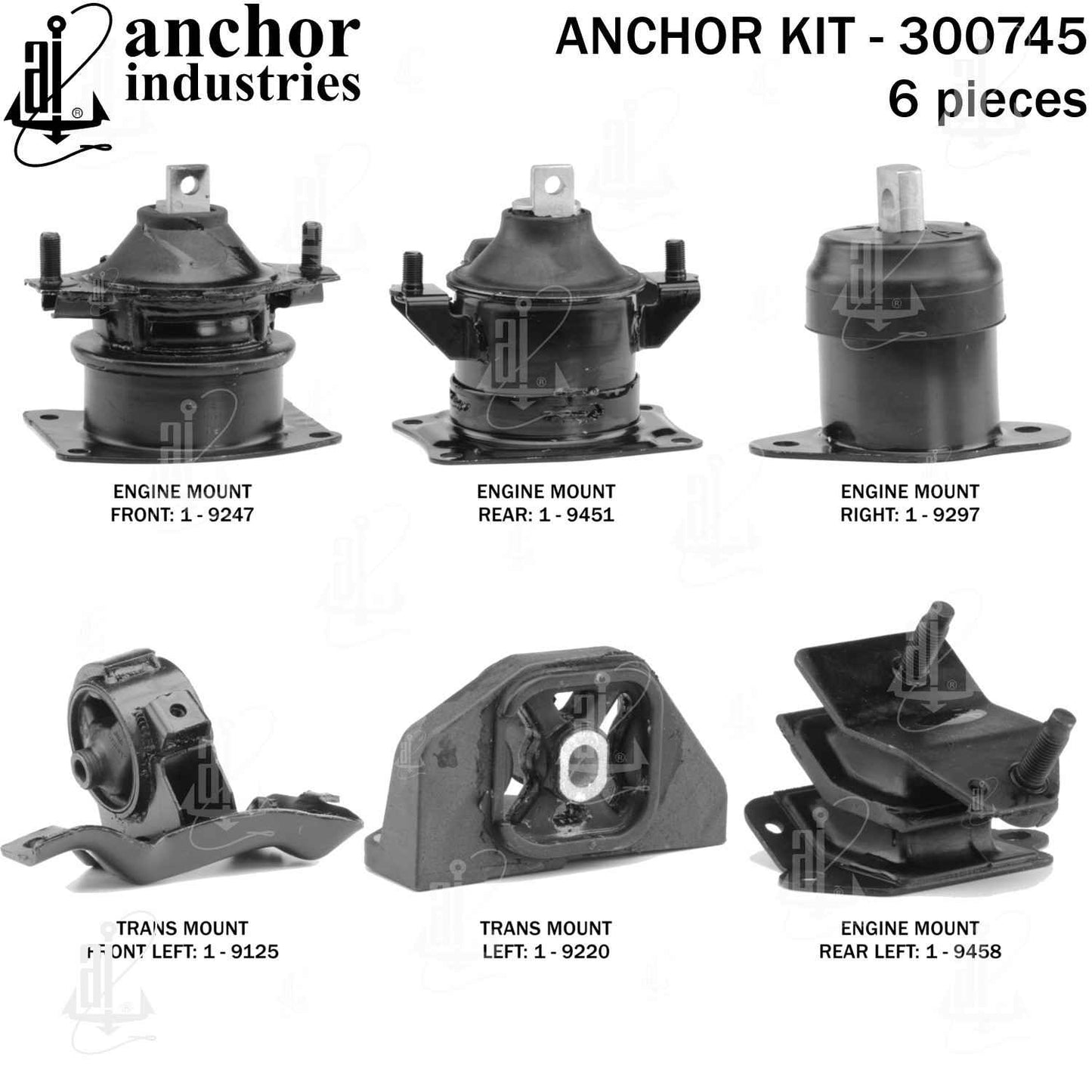Anchor Engine Mount Kit 300745