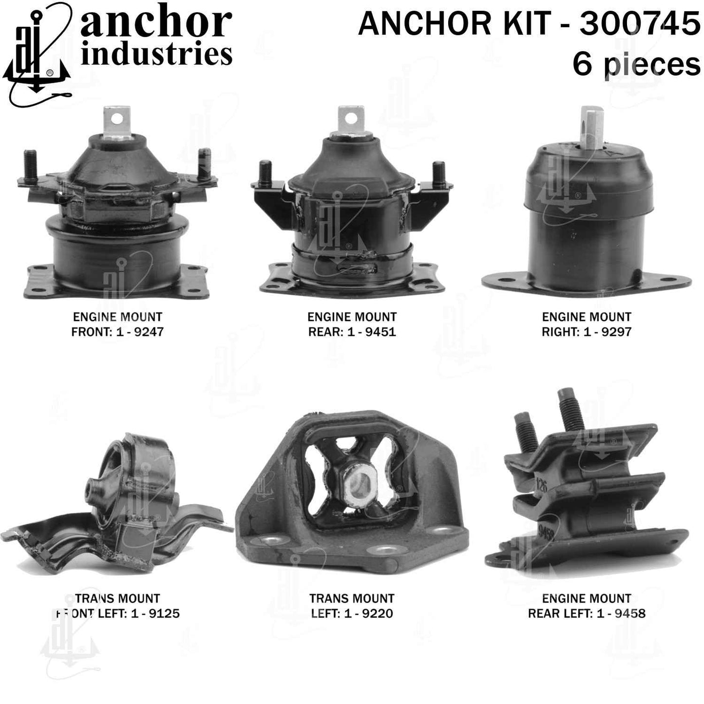 Anchor Engine Mount Kit 300745