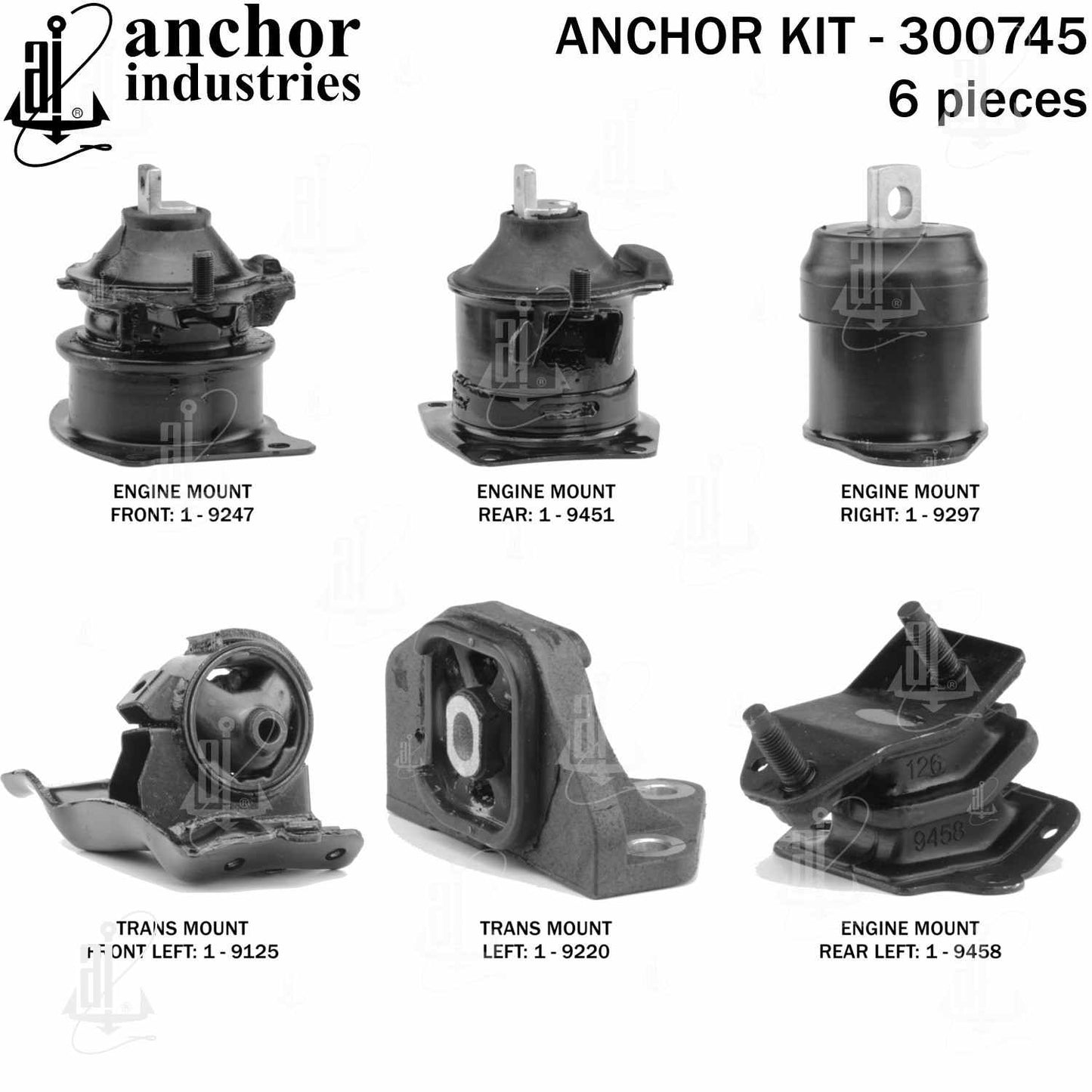 Anchor Engine Mount Kit 300745