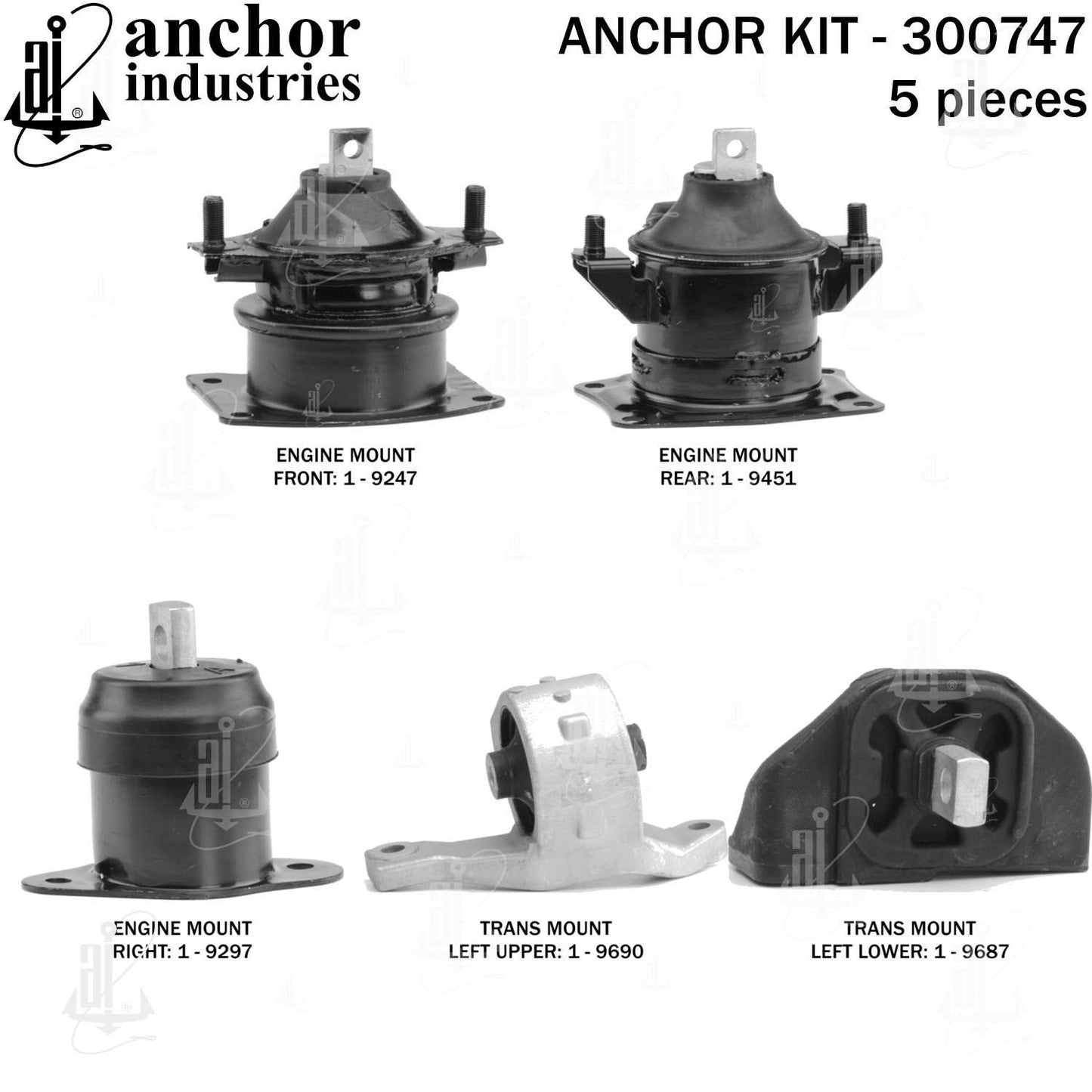Anchor Engine Mount Kit 300747