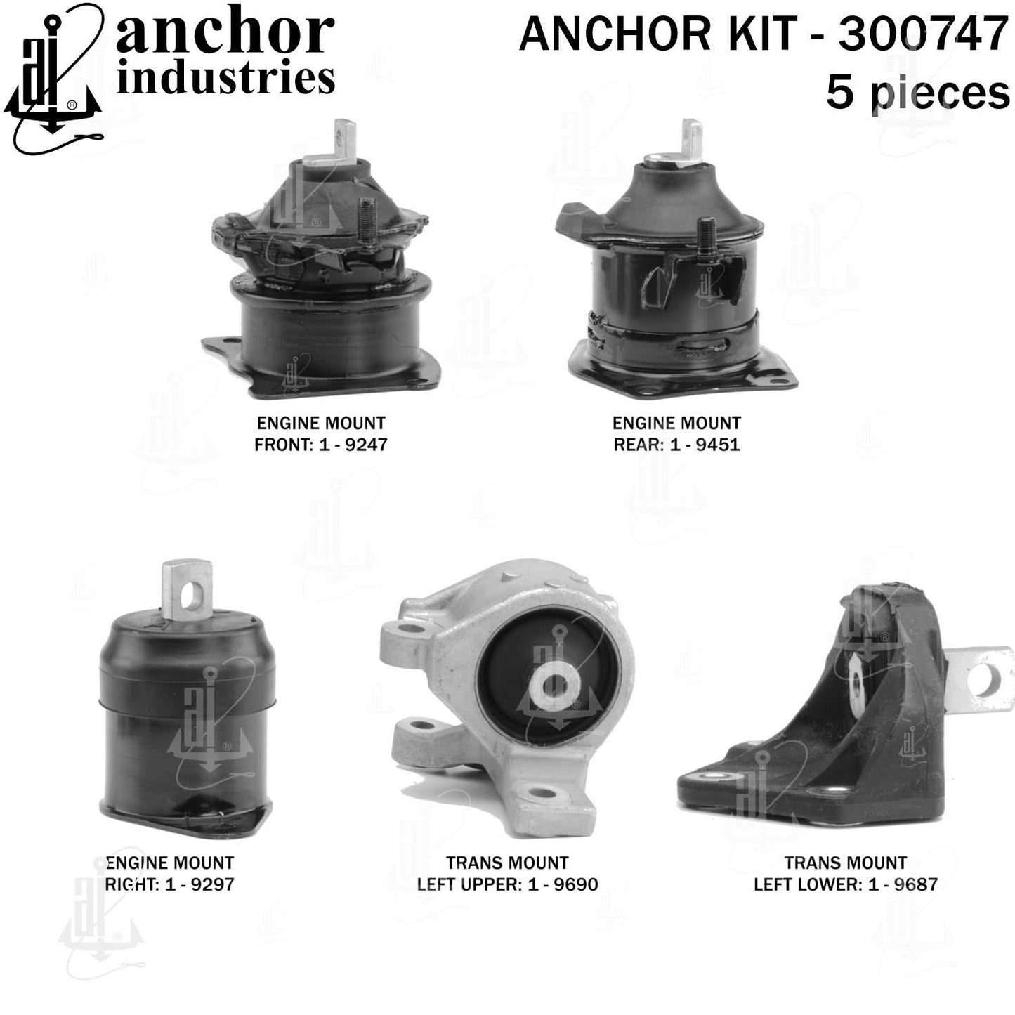Anchor Engine Mount Kit 300747