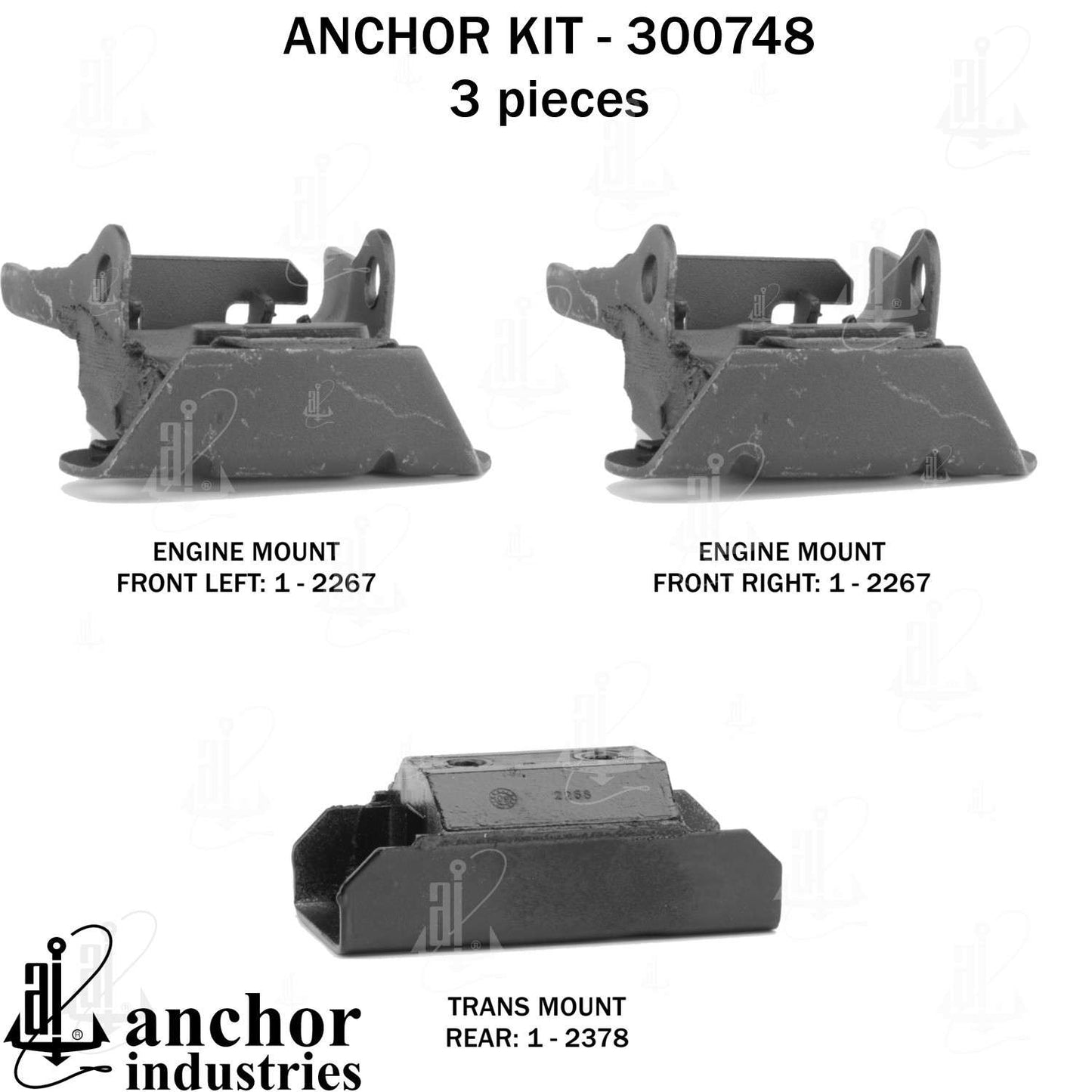 Anchor Engine Mount Kit 300748