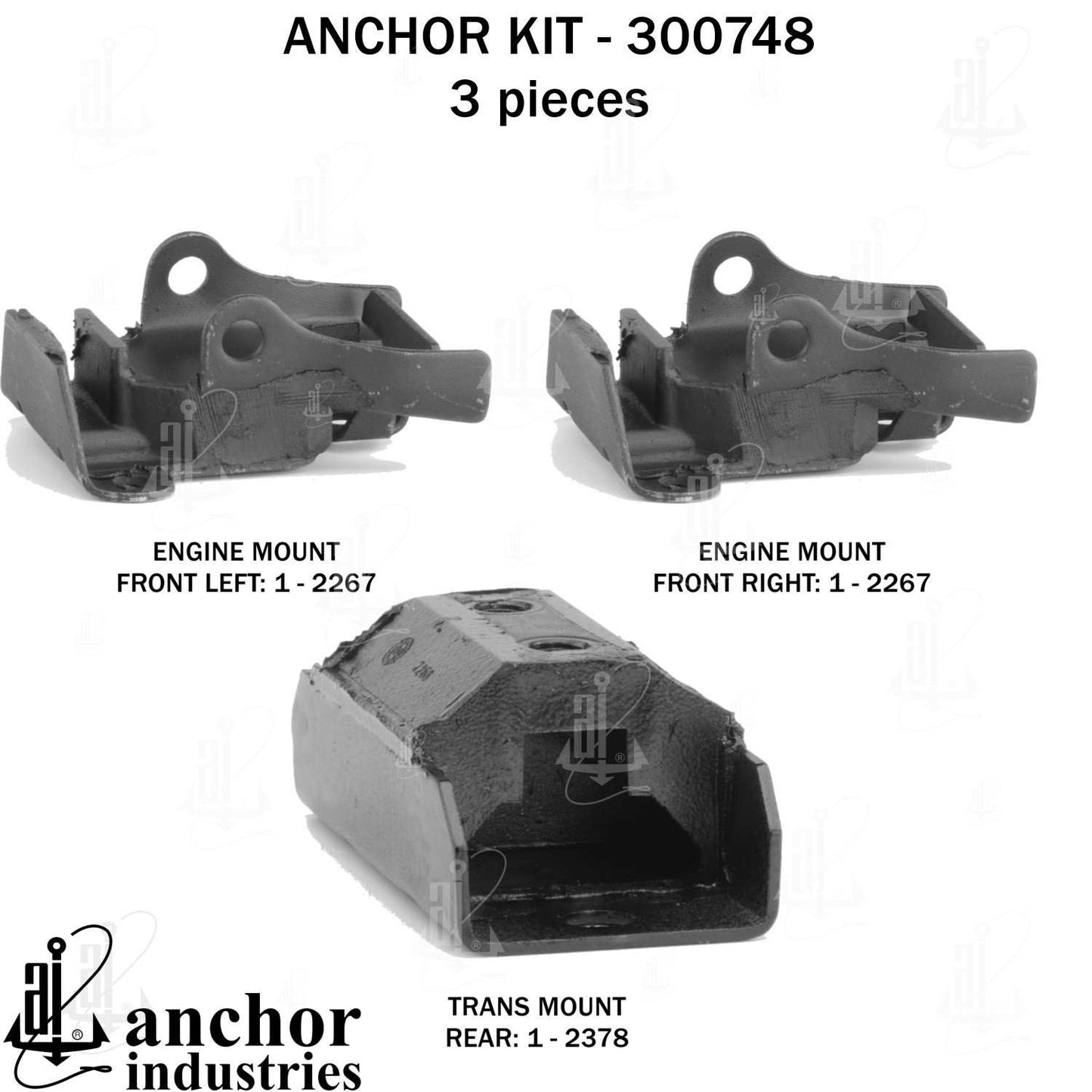 Anchor Engine Mount Kit 300748