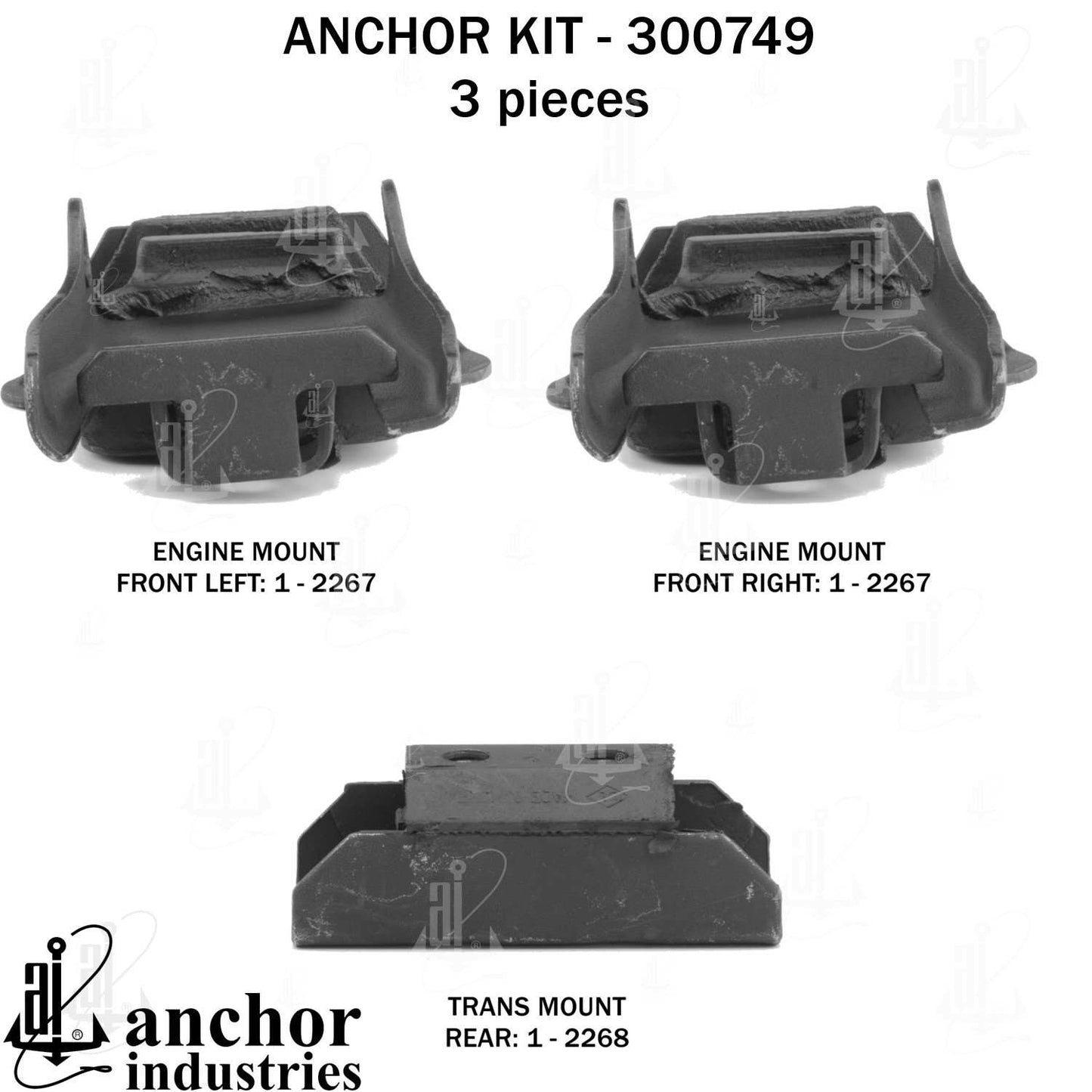 Anchor Engine Mount Kit 300749
