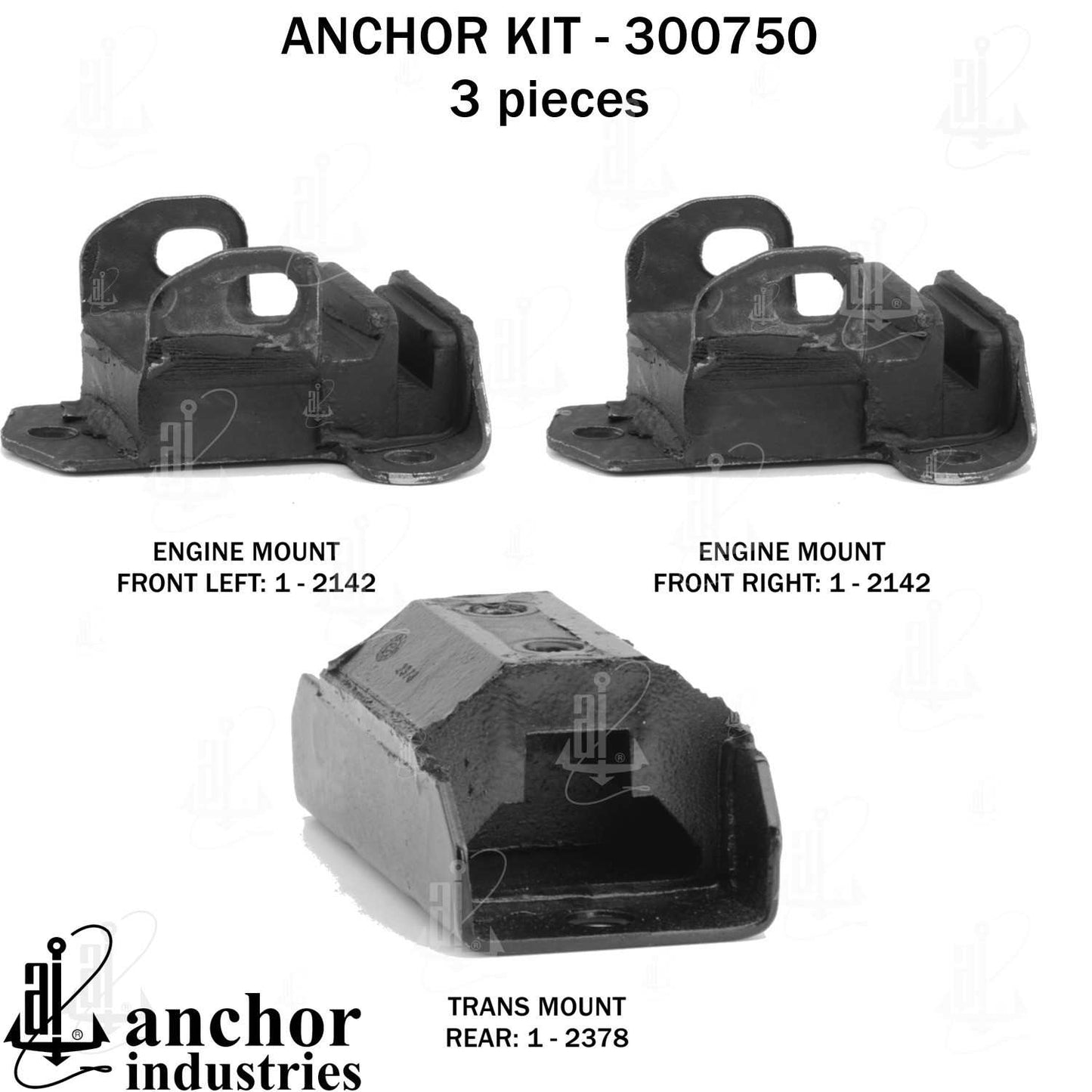Anchor Engine Mount Kit 300750