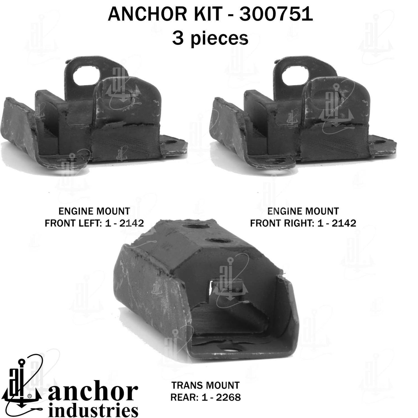 Anchor Engine Mount Kit 300751